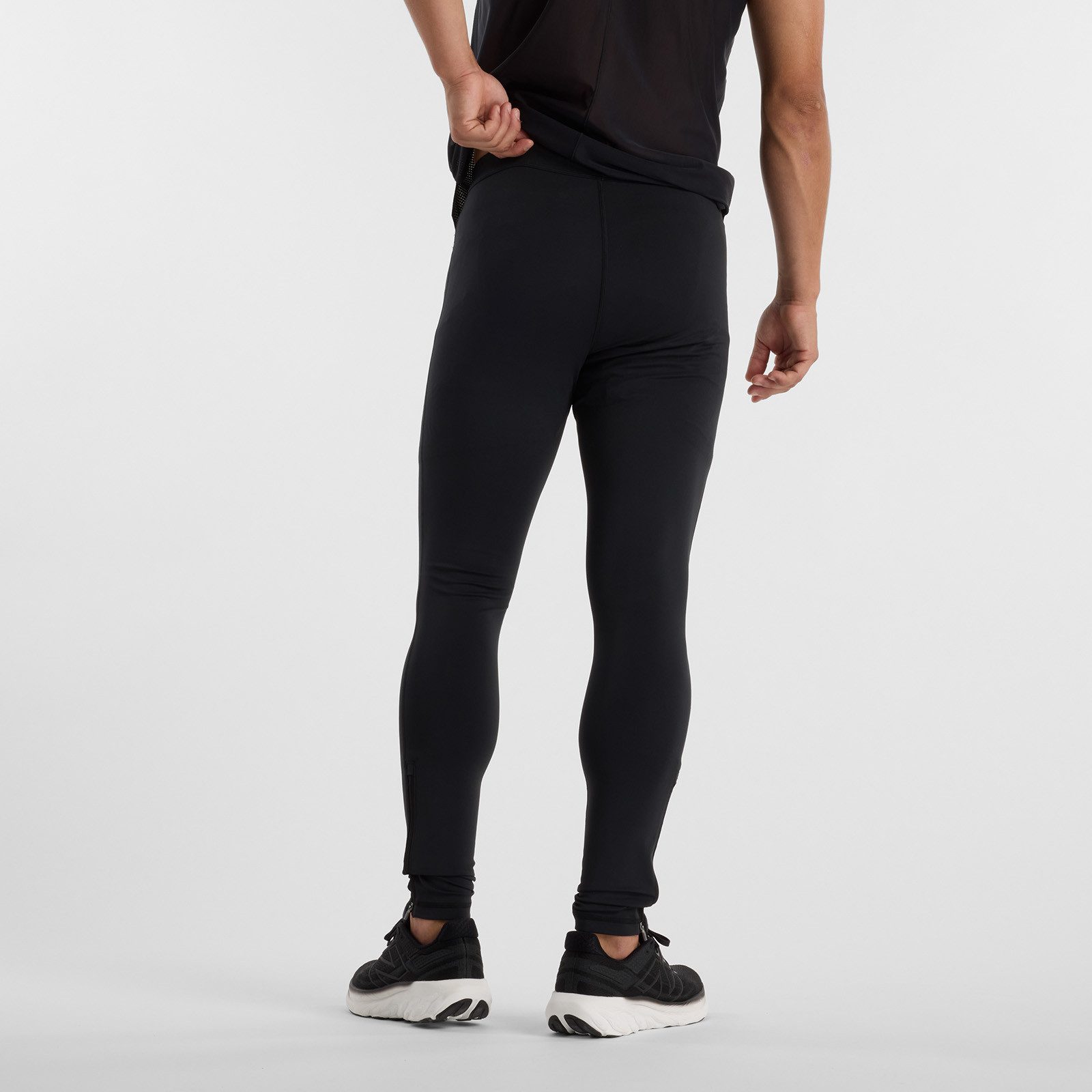 New Balance Lauftights Sleek Tight atmungsaktives Material, mit Elasthan, schnell trocknend