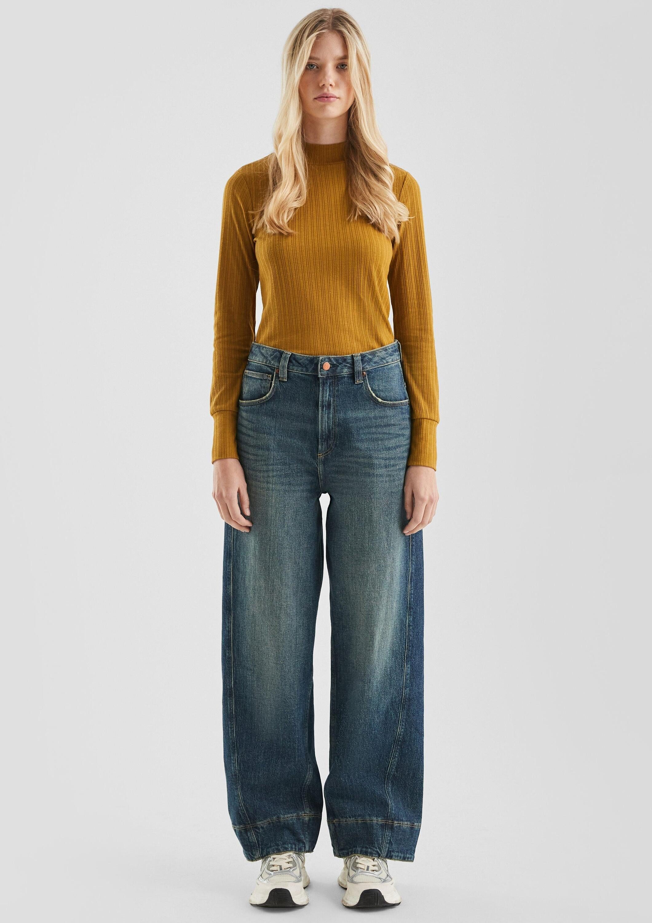 QS Weite Jeans Jeans-Hose Jeans Baggy Balloon / Relaxed Fit / High Rise / W günstig online kaufen