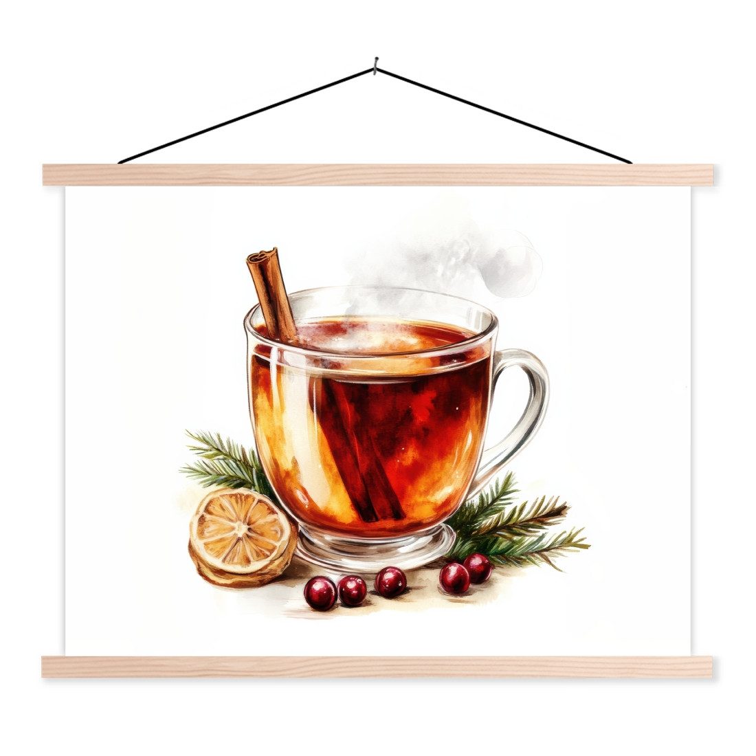 MuchoWow Poster Tee - Warm - günstig online kaufen