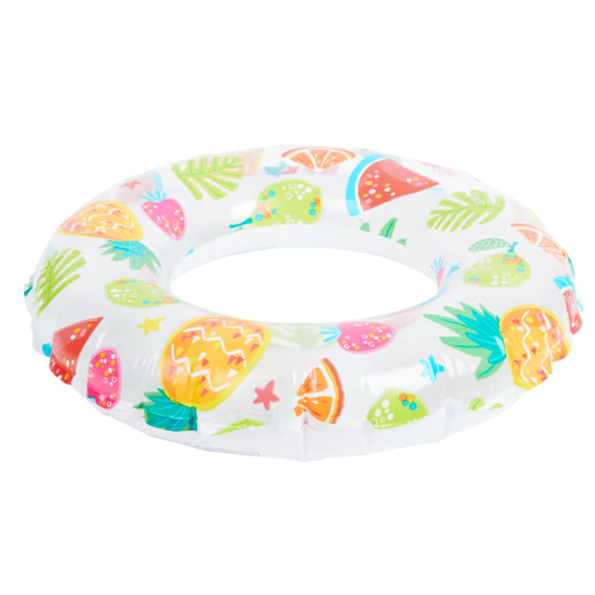 Intex Schwimmreifen Schwimmring gemustert (Schwimmbad Hilfe), Aufblasbarer Schwimmreifen für Klein Kinder ab 3 Jahren,Ø 60cm