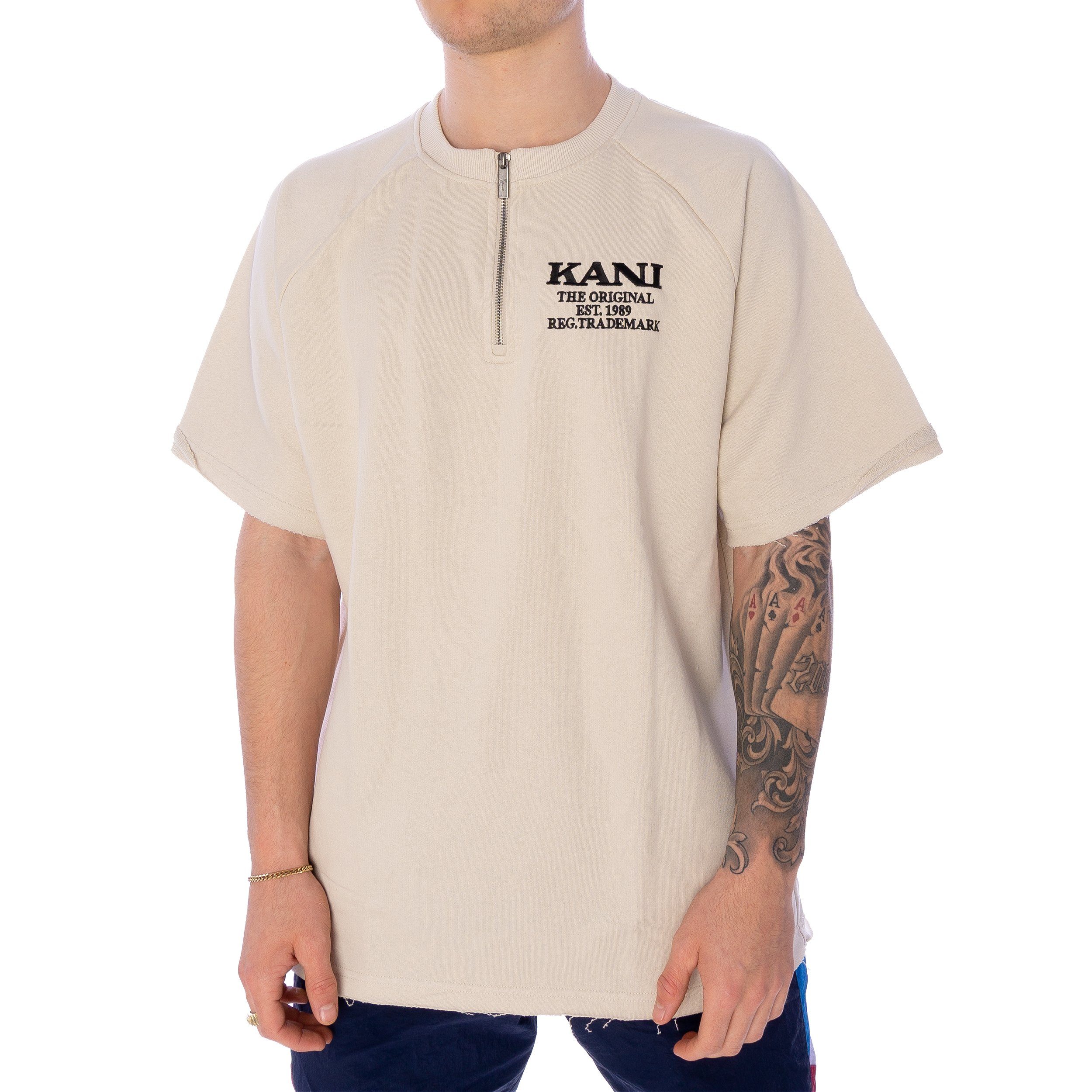 Karl Kani T-Shirt Karl Kani Chest Retro Zip Sweater T-Shirt Herren ...
