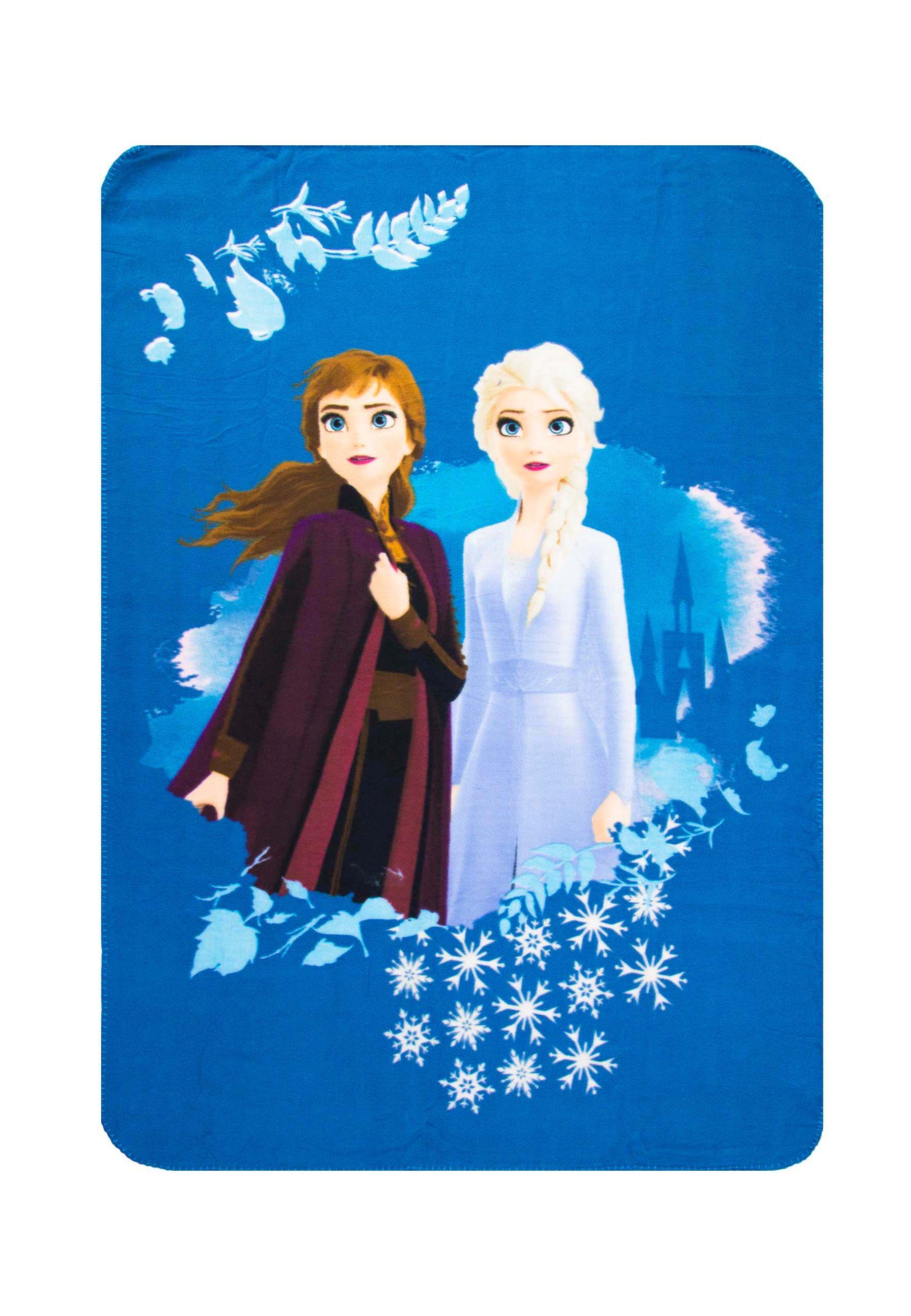 Kinderdecke »Eiskönigin Anna & Elsa Kinder Mädchen Decke Fleece Kuscheldecke«,  Disney Frozen online kaufen | OTTO