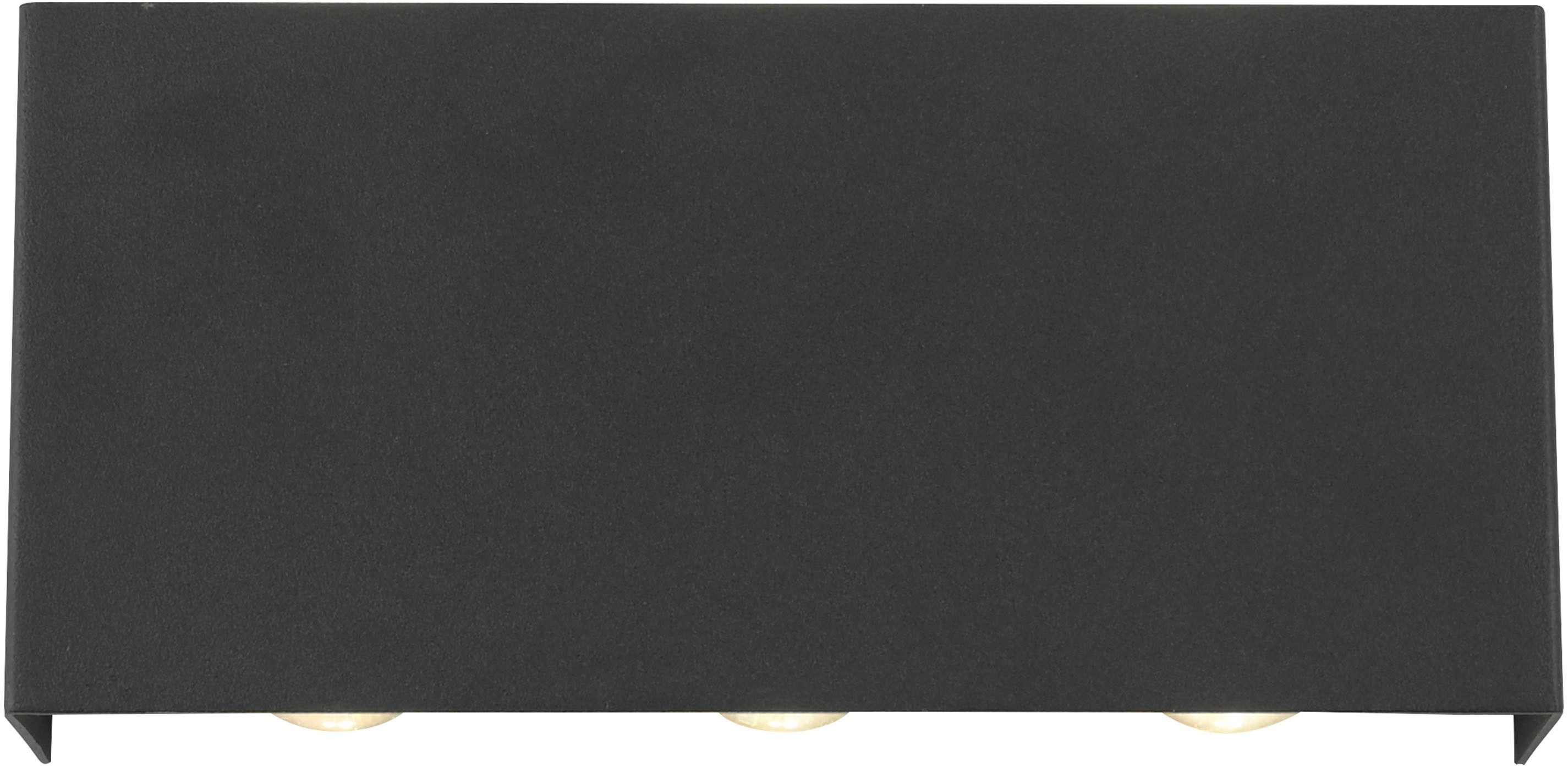JUST LIGHT Wandleuchte Ls-CARLA, Dimmfunktion, LED fest integriert, Warmweiß, LED, RGB+tunable white, Fernbedienung, Infrarot inkl., Smarthome fähig