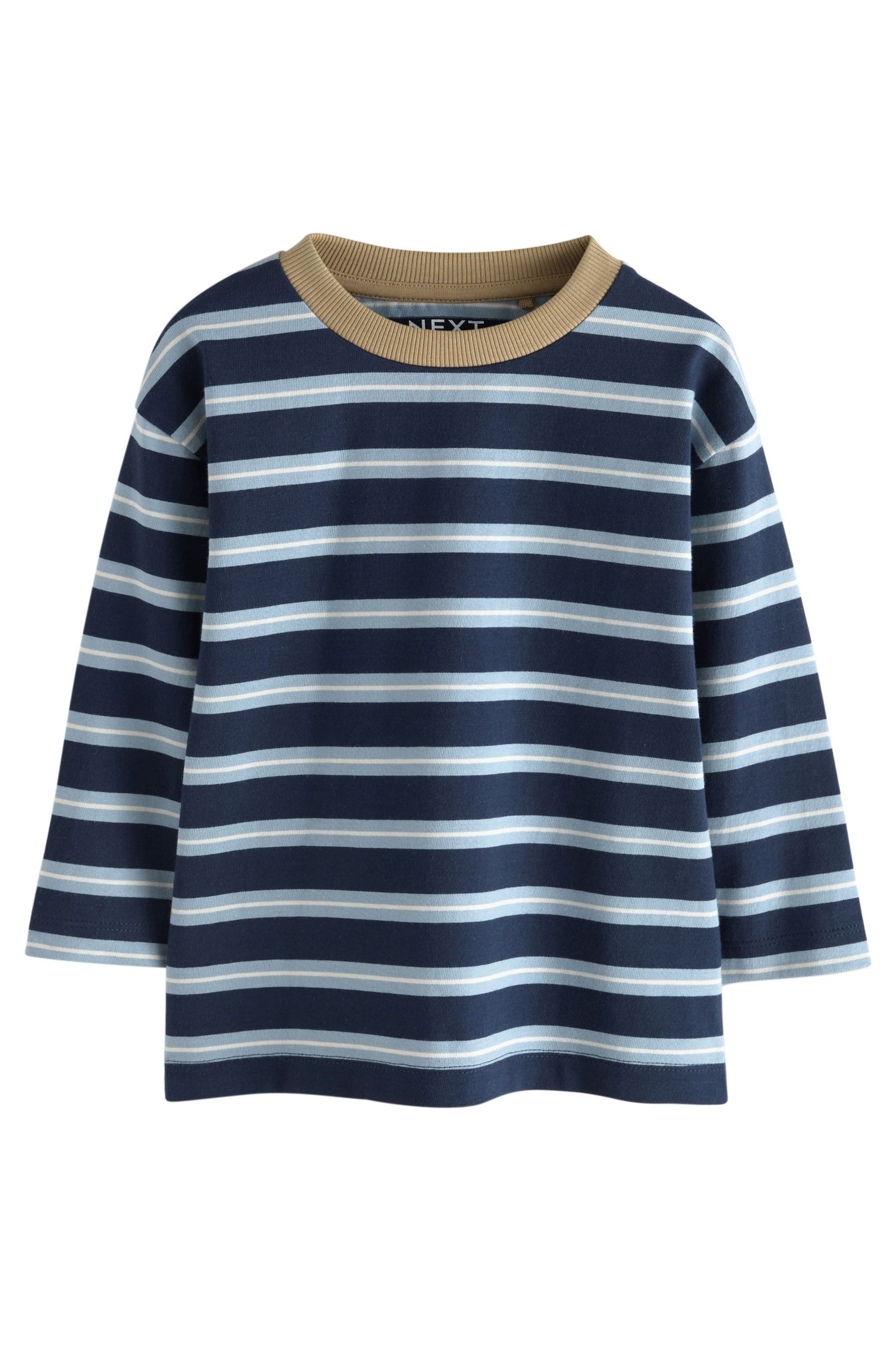 Next Langarmshirt 3er-Pack Langarmshirts mit Grafik (3-tlg) – Bild 4 von 5