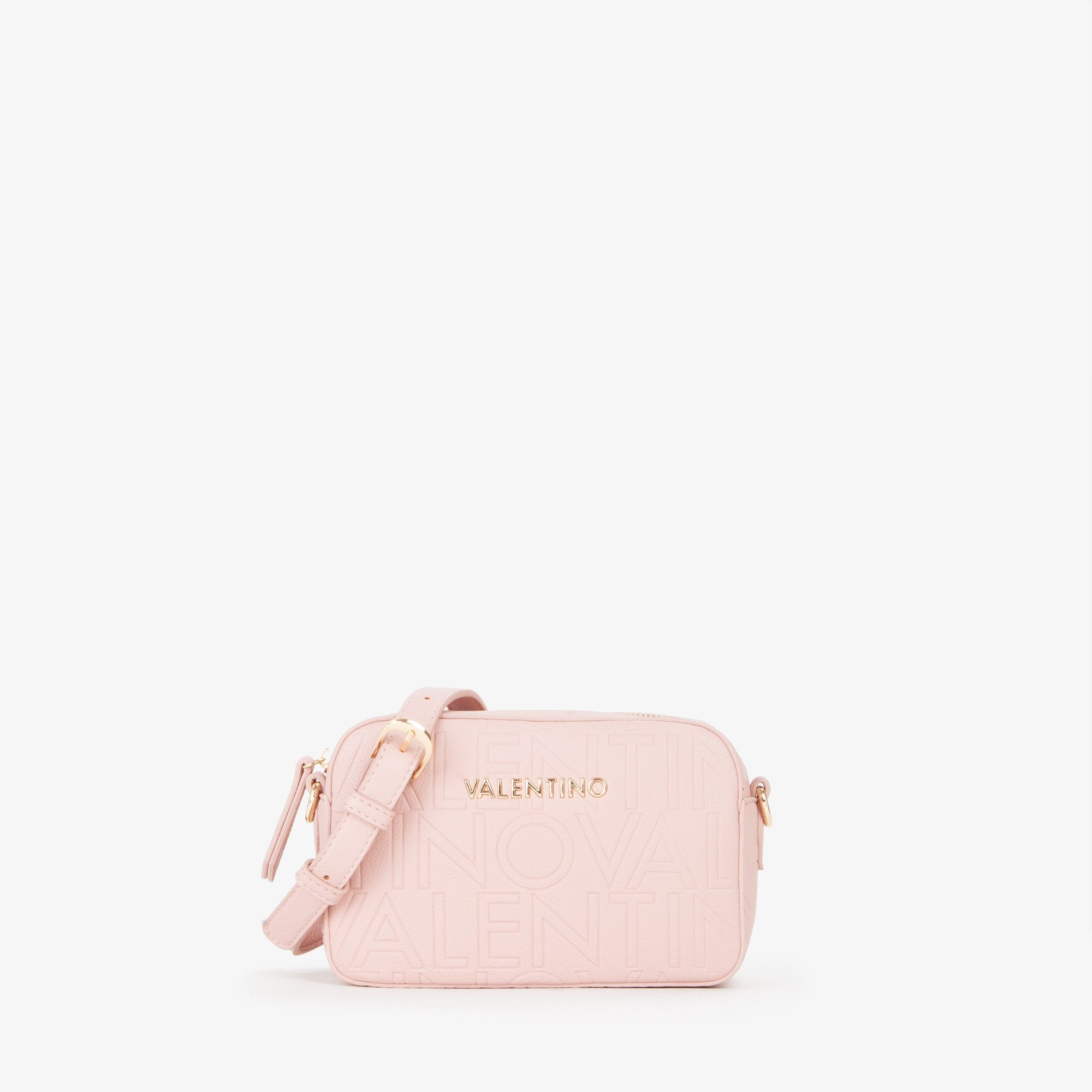 VALENTINO BAGS Mini Bag PANSY, Damen Schultertasche, Handtasche, Umhängetasche mit Logoprägung