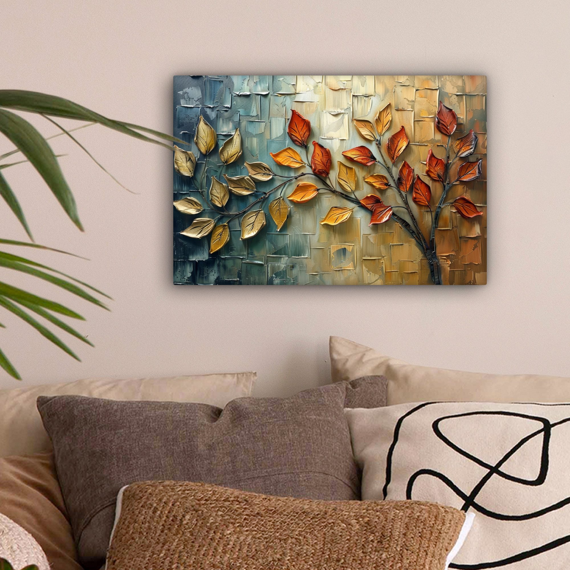 OneMillionCanvasses® Leinwandbild Baum - Abstrakt - Natur - Kunst, Fotodruc günstig online kaufen