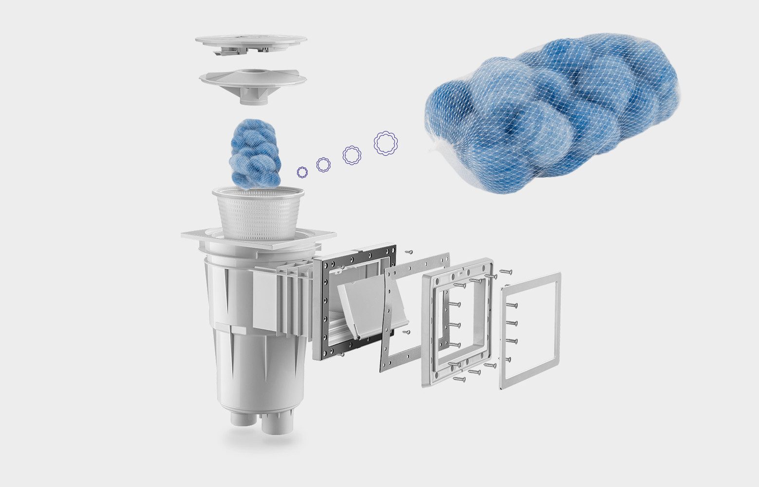 FIBALON® Filterbälle FIBALON®skimmy S universeller Vorfilter günstig online kaufen