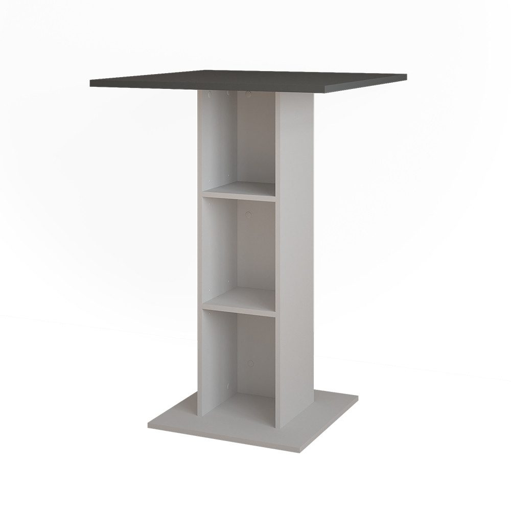 Vicco Bartisch Repose, Anthrazit/Weiß, 75 x 75 cm günstig online kaufen