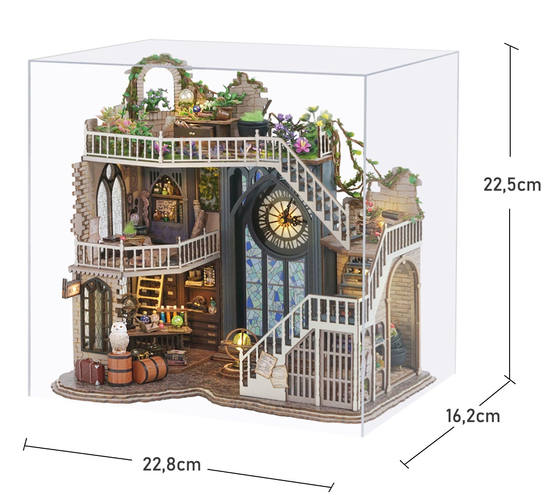 Cute Room 3D-Puzzle Puppenhaus Miniatur DIY Modellbausatz Magic House, Puzz günstig online kaufen