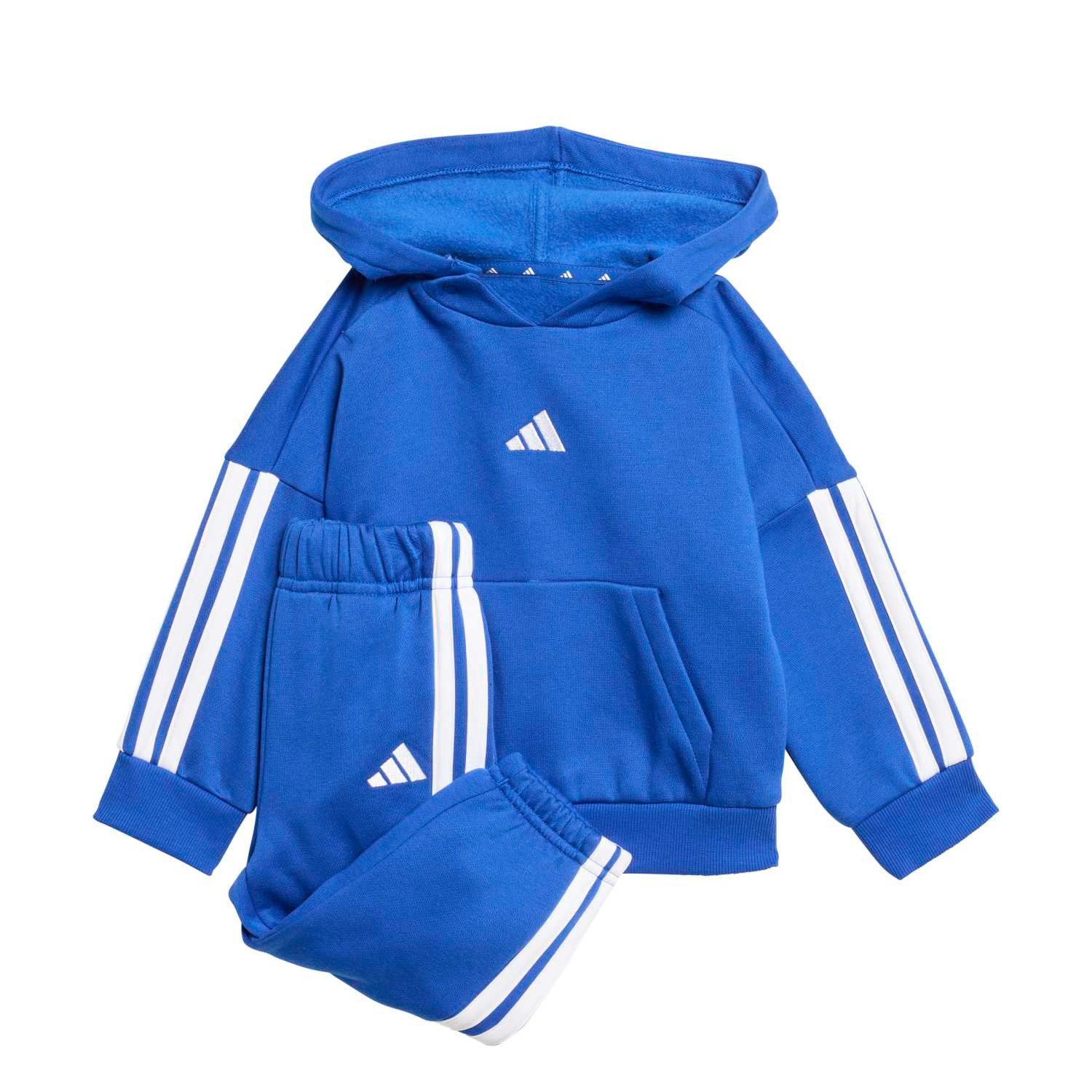 adidas Performance Jogginganzug Essentials (Baumwolle-Mischung) royalblau Kleinkinder