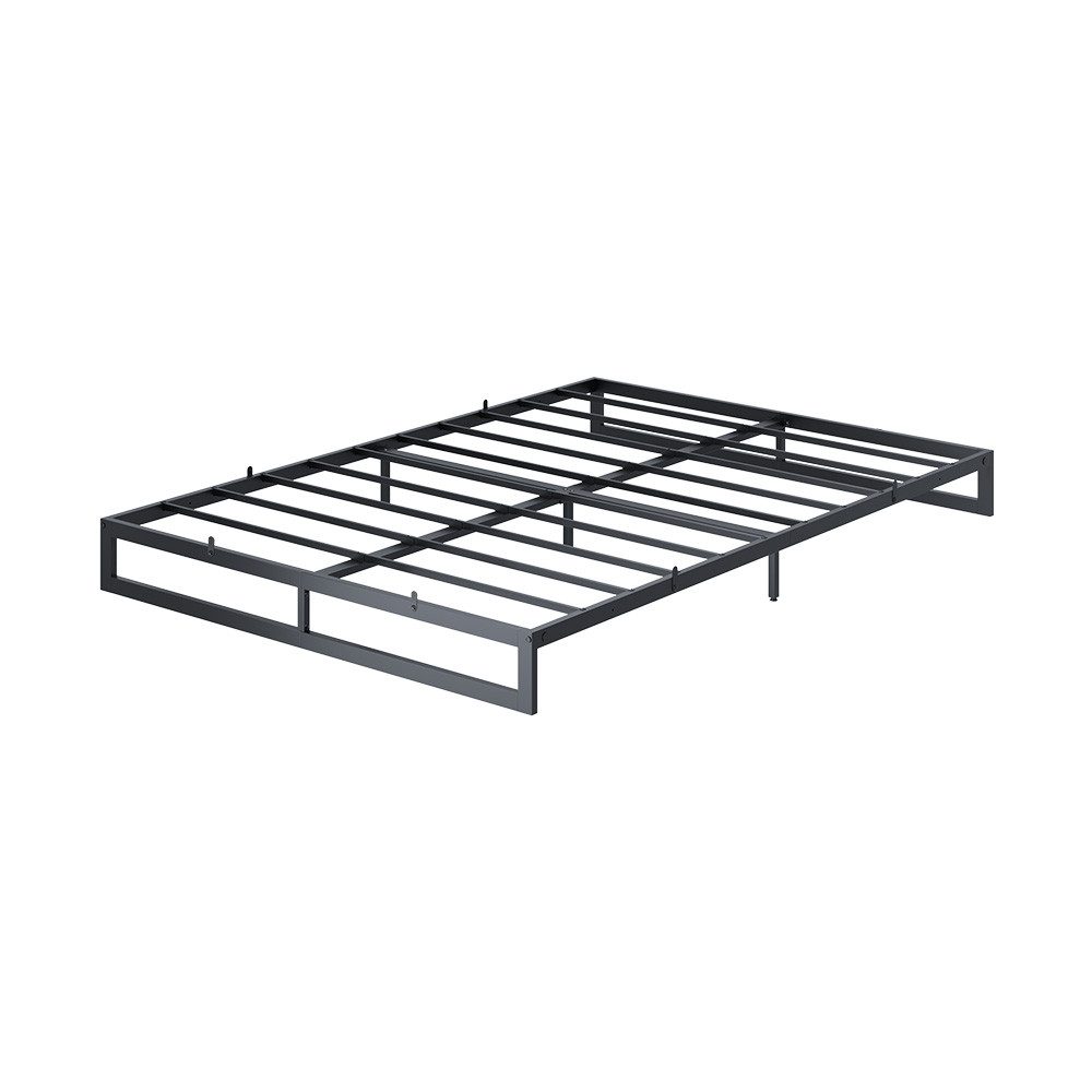 VitaliSpa® Bettgestell Lenora, Schwarz, 140x200 (1-tlg)