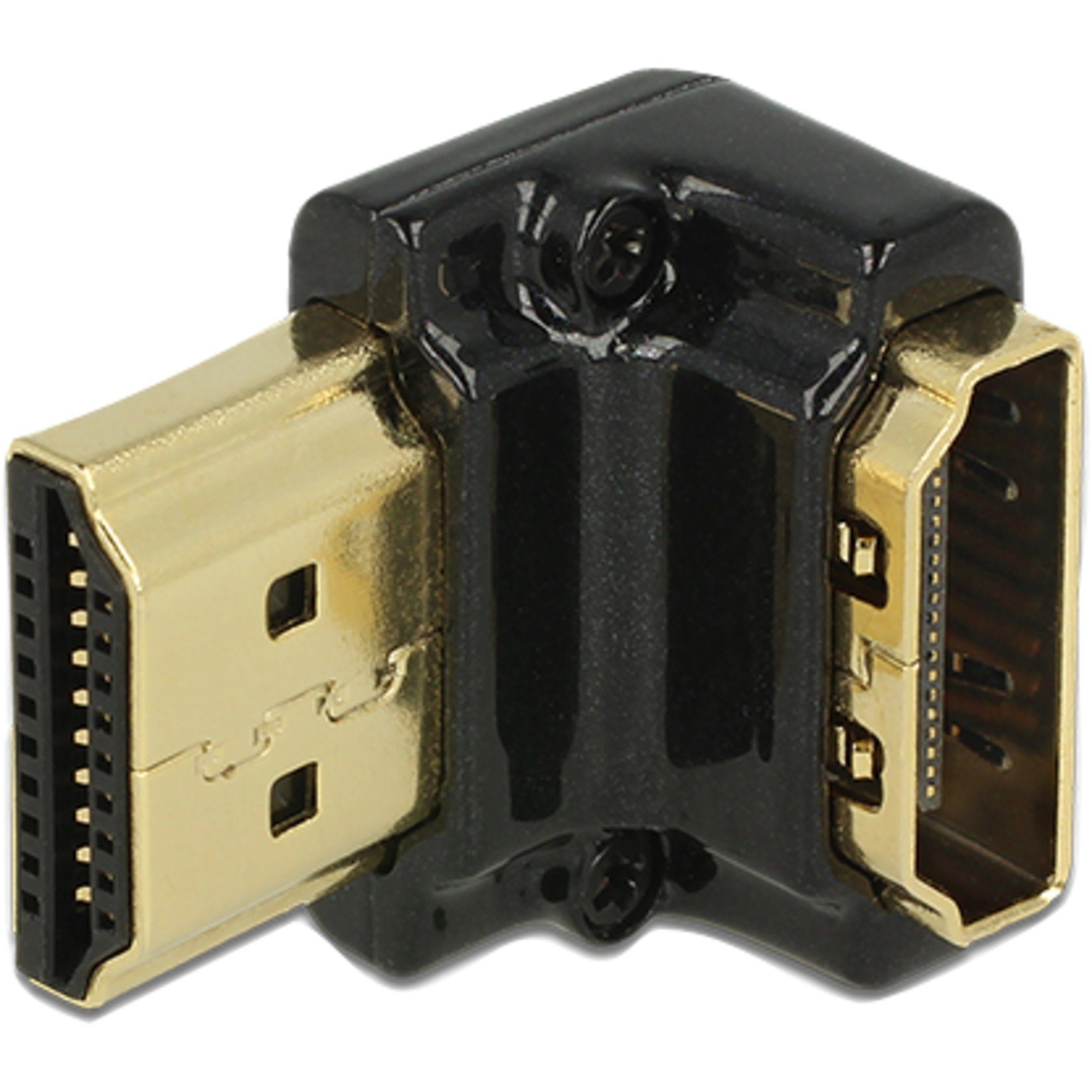 DeLOCK HDMI-A Stecker > HDMI-A Buchse 4K, Adapter, Audio- & Video-Adapter