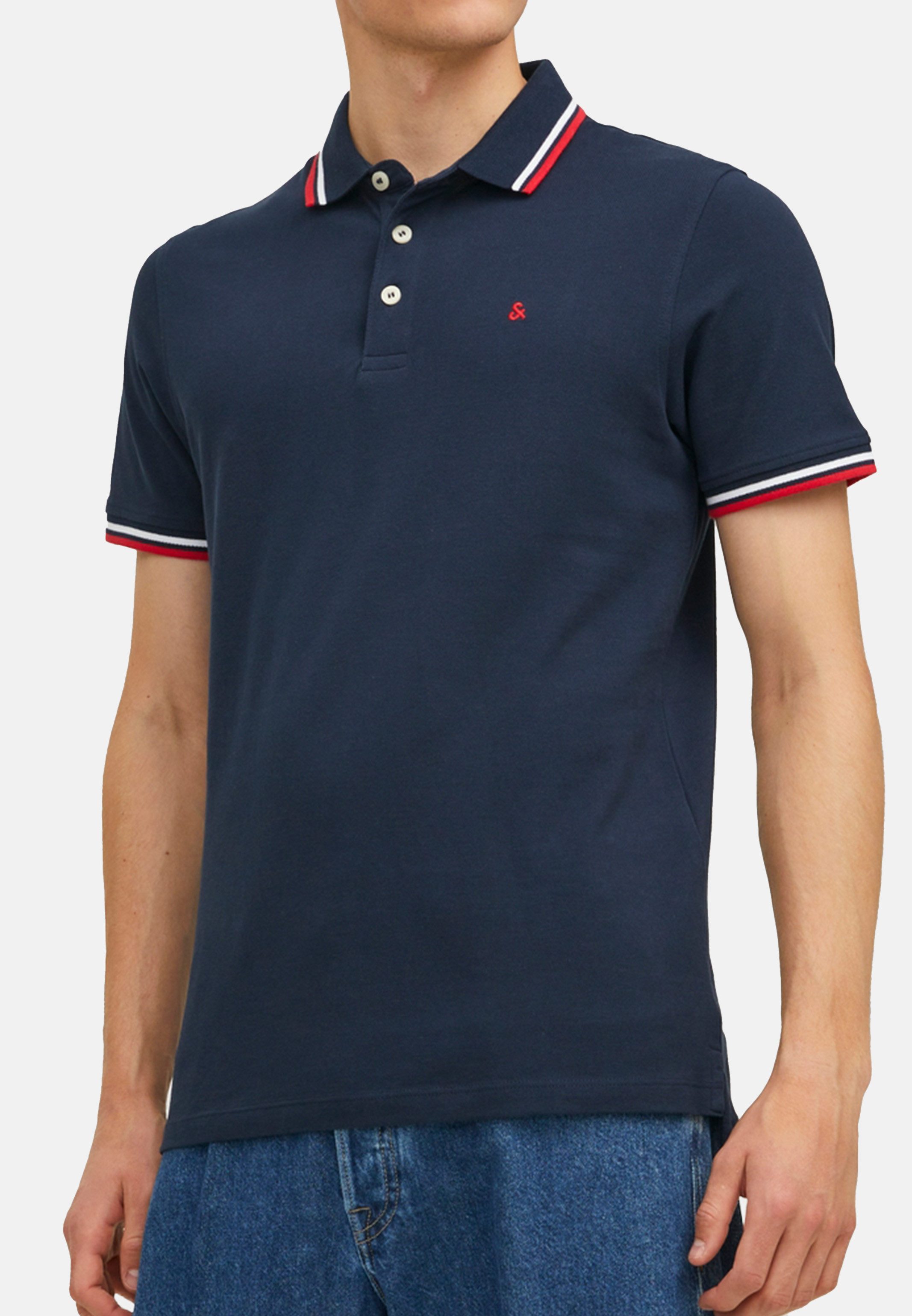 Jack & Jones Poloshirt 2er Pack Paulos - Slim Fit (Spar-Set, 2-tlg) Poloshi günstig online kaufen