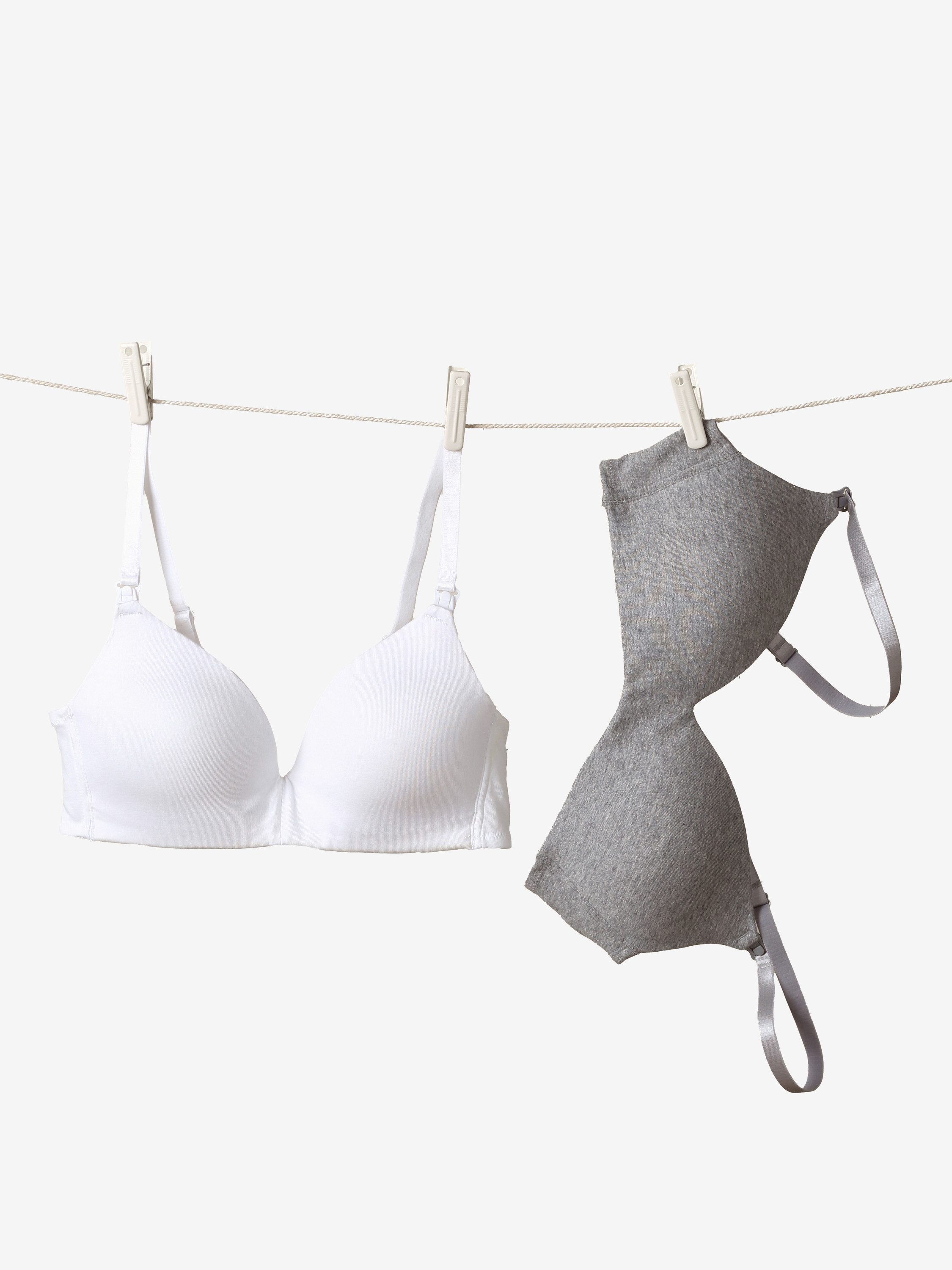 vertbaudet Still-BH Still-BHs ohne Bügel aus Bio-Baumwolle 2er-Pack