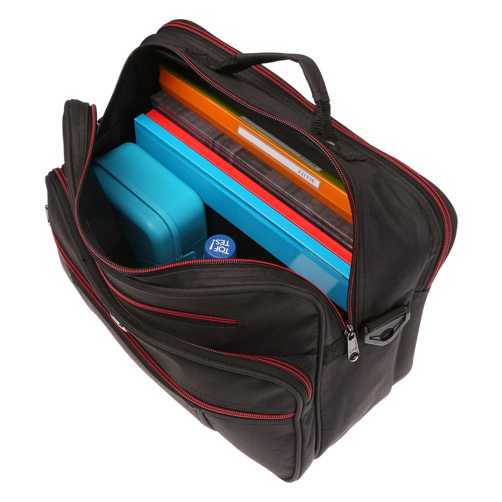 Christian Wippermann Umhängetasche Flugbegleiter Arbeitstasche Messenger Tasche im Querformat (1 tlg)