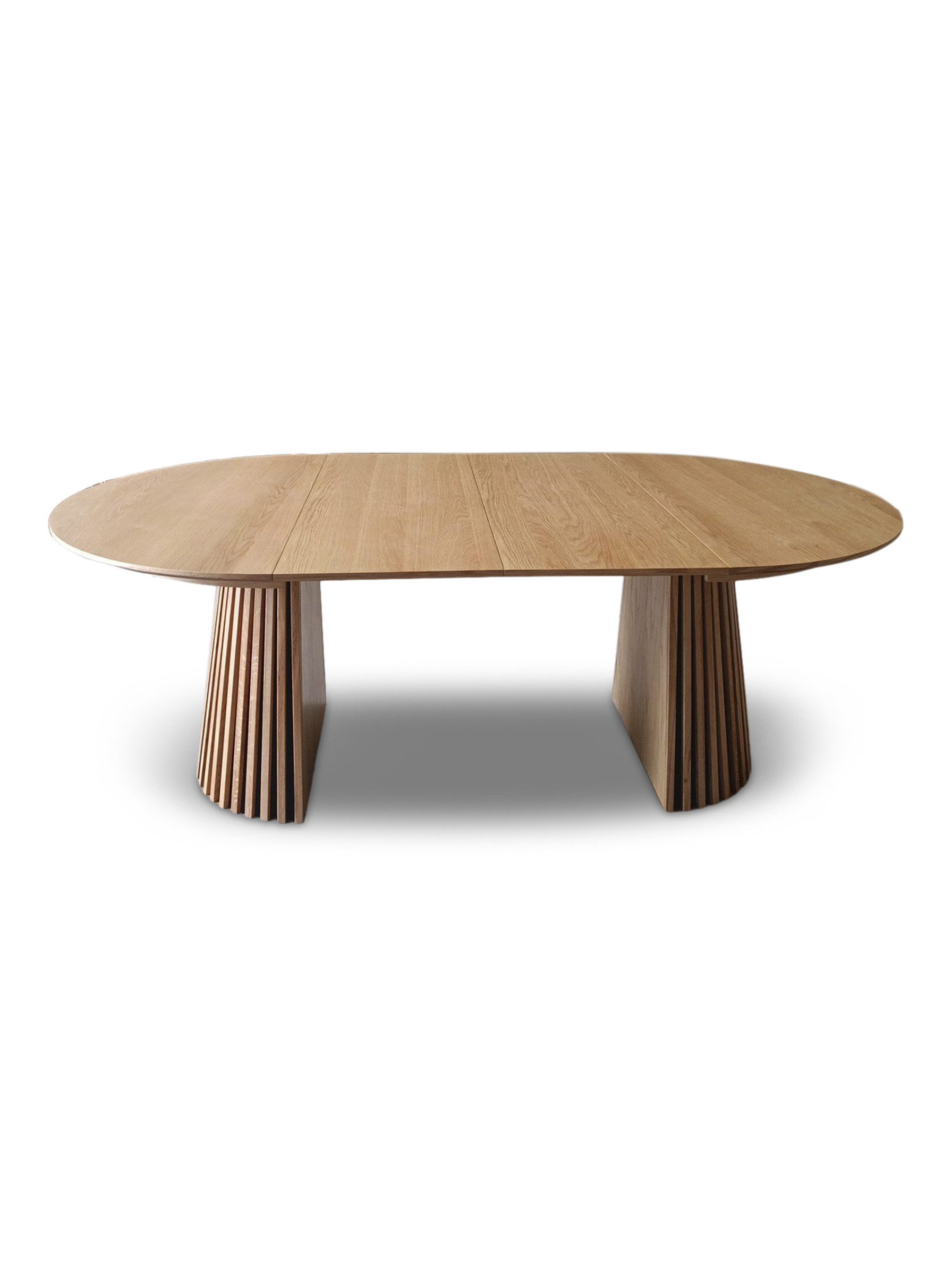 faee Esstisch Lagom, ausziehbar ca. 210 cm, inkl. 2 Einlegeplatten, Lamelle günstig online kaufen