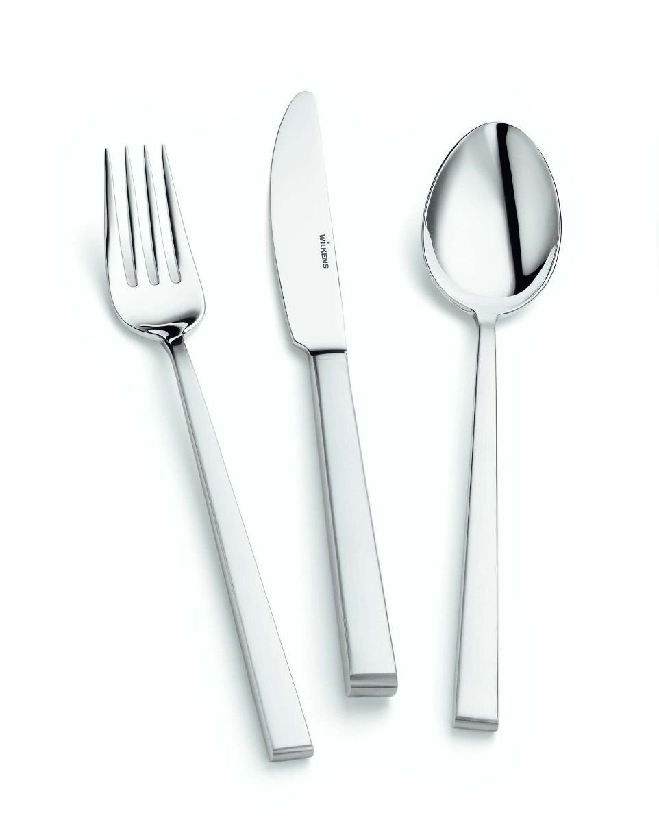 WILKENS Besteck-Set Wilkens Besteck-Set Besteckgarnitur Menübesteck Set 60-teilig Cantone (60-tlg), Edelstahl