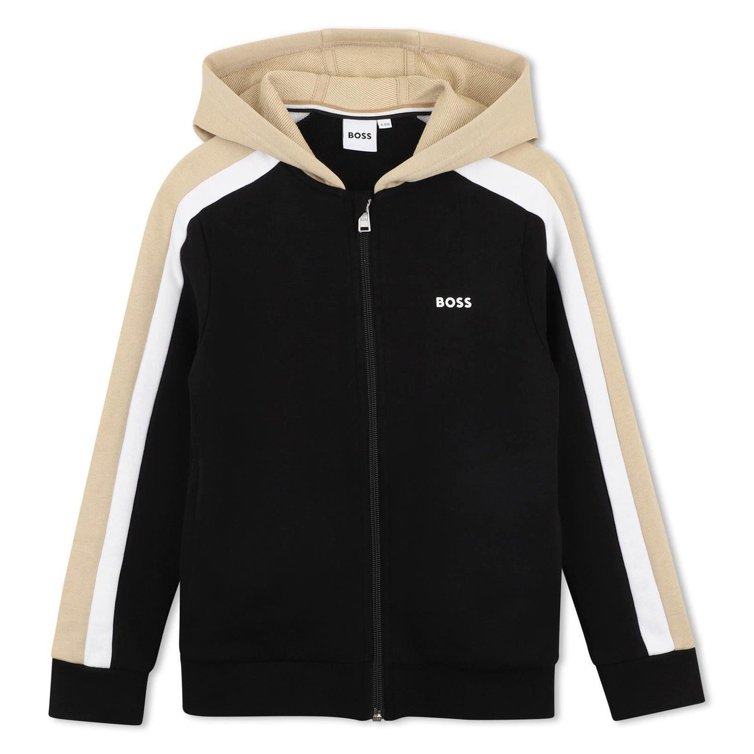 Boss Kidswear Hoodie BOSS Kapuzenpullover mit Reißverschluss