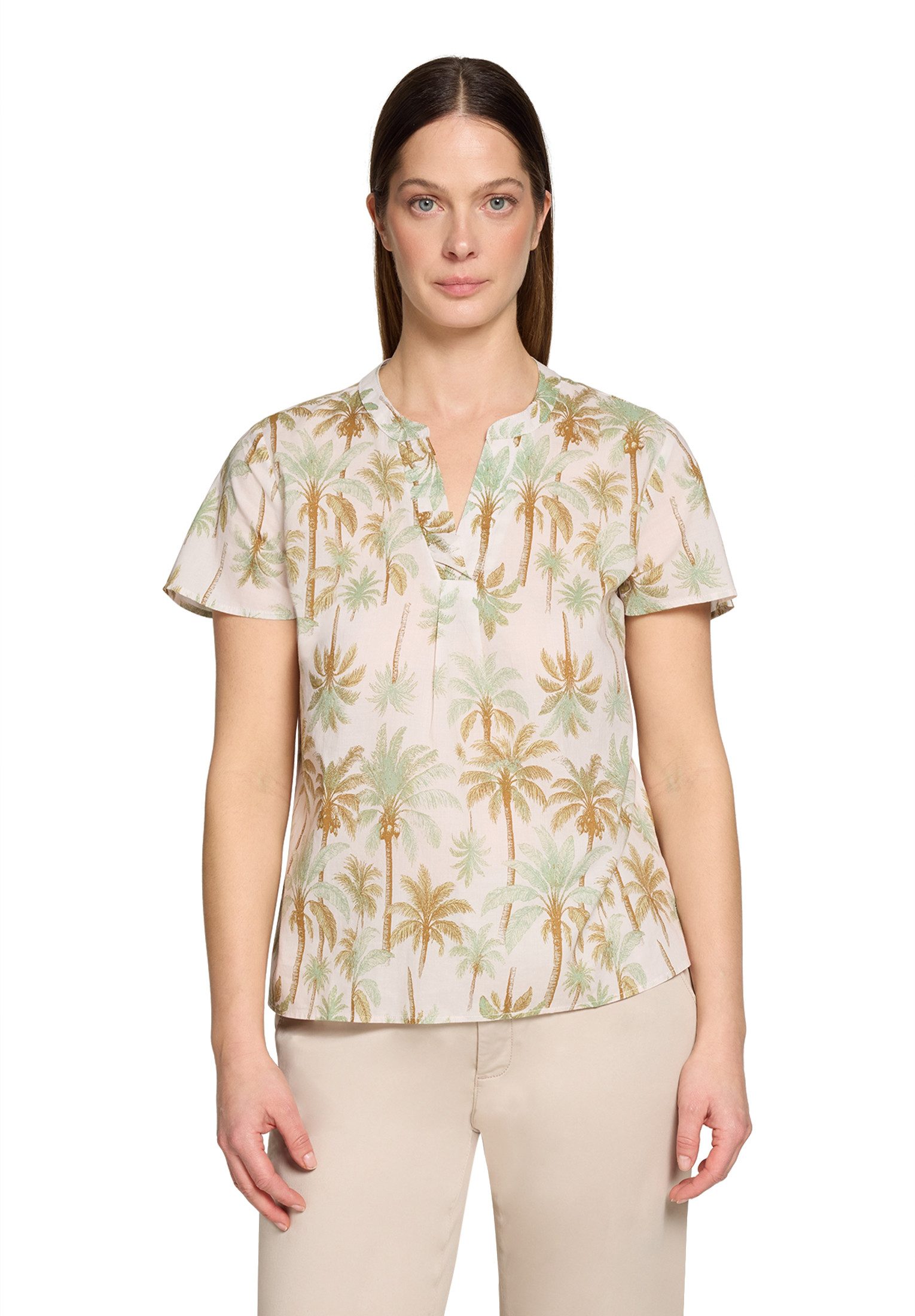 Cartoon Shirtbluse Damen mit Rüschen