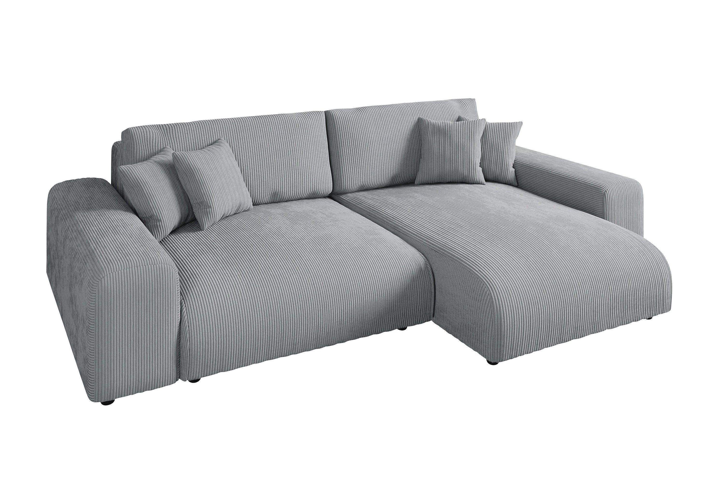 luma-home Ecksofa 21007, mit Schlaffunktion und günstig online kaufen