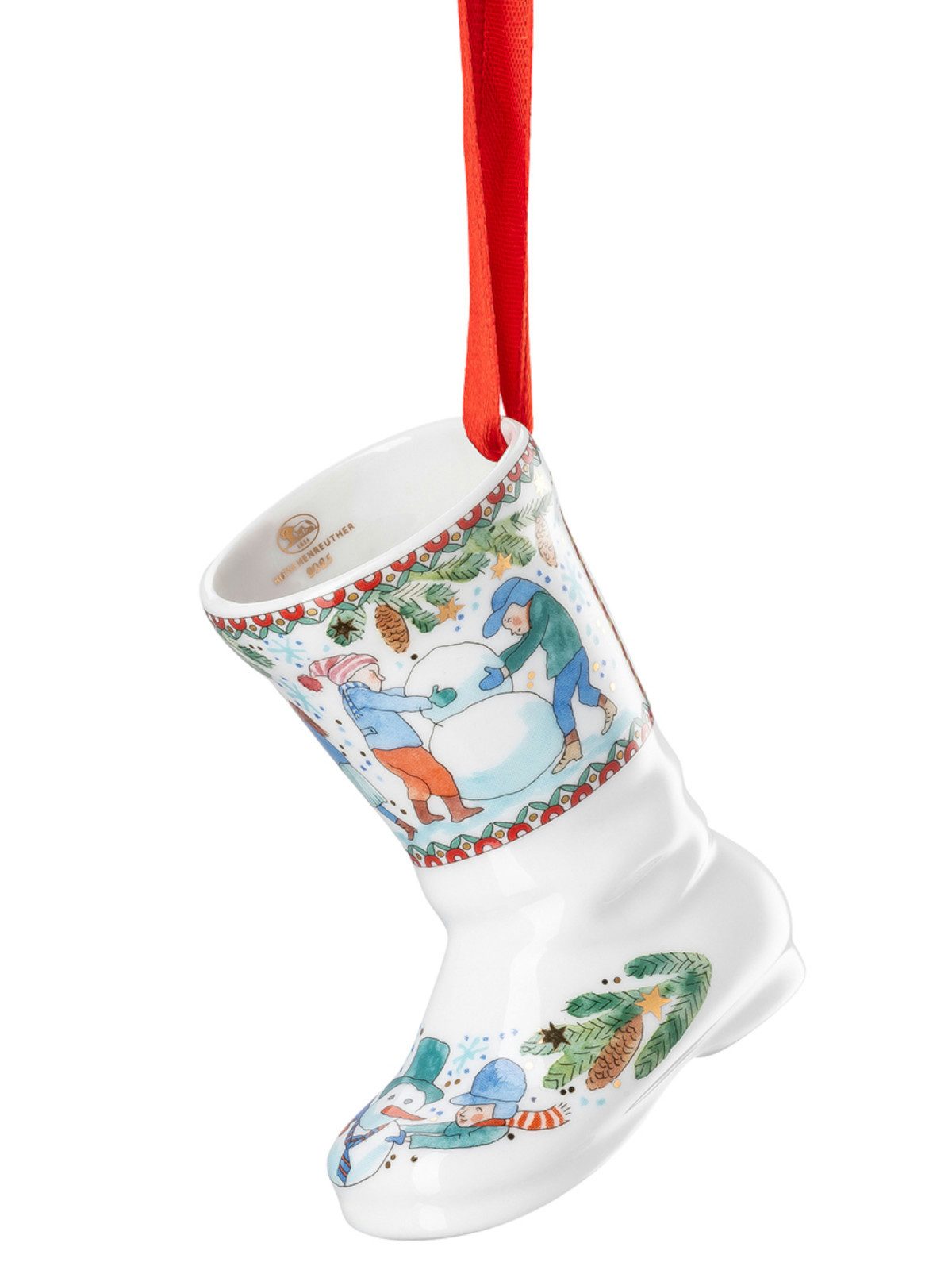 Hutschenreuther Baumbehang Porzellanstiefel Weihnachtsstiefel 2025