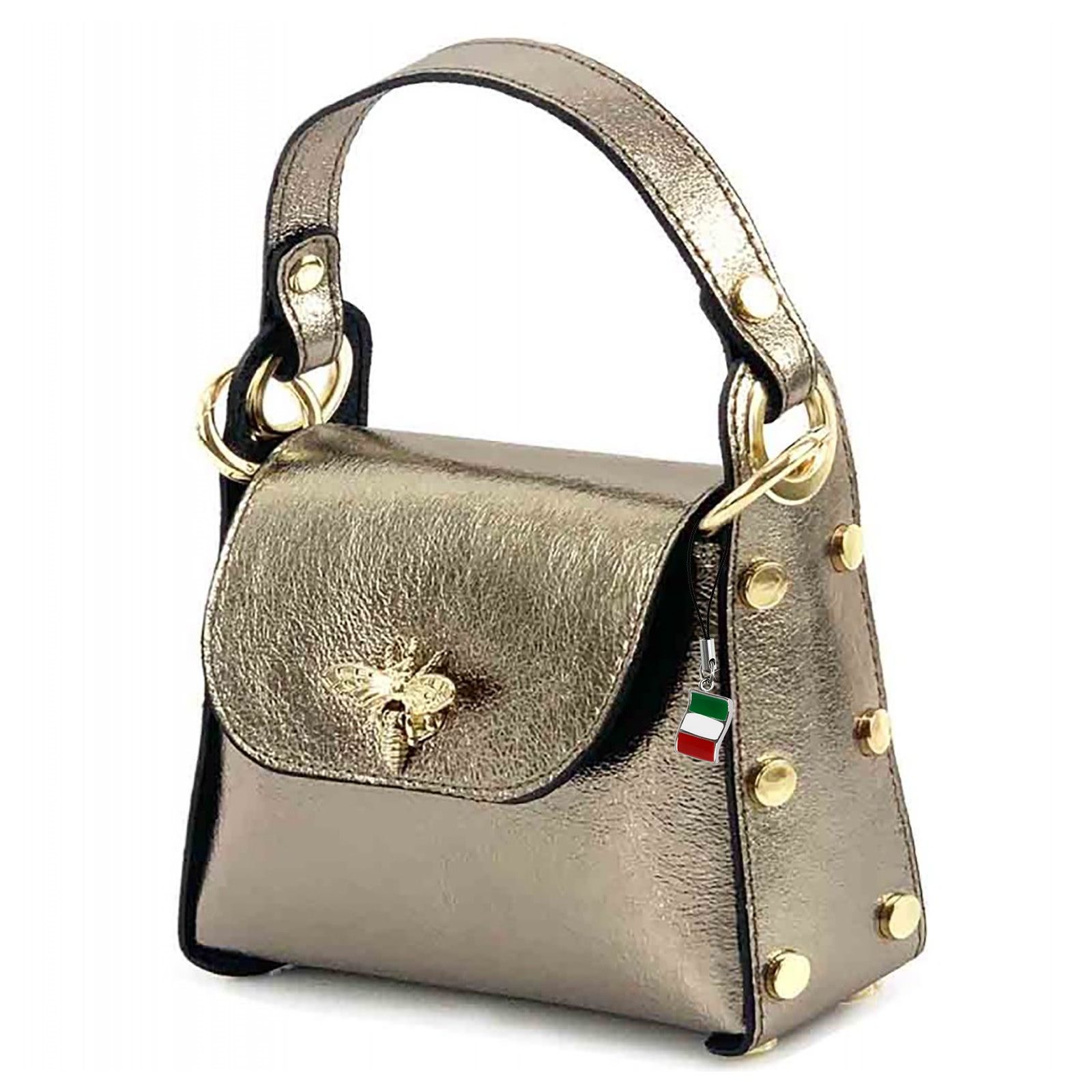 FLORENCE Umhängetasche Florence Tasche bronze metallic braun (Umhängetasche günstig online kaufen