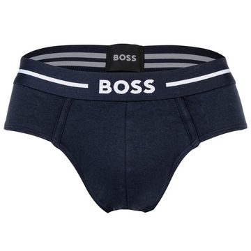 BOSS Slip Herren Hip-Slips, 3er Pack - Bold, Unterwäsche