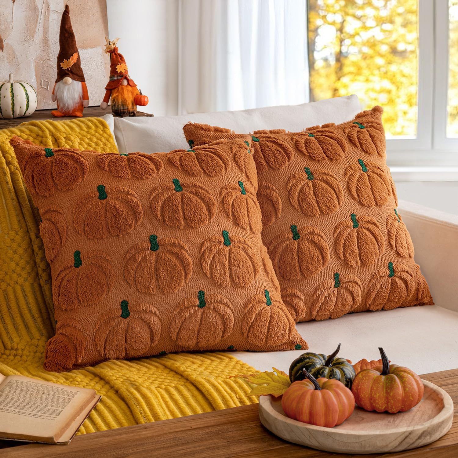 Coonoor Kissenbezug 2er Halloween Kissenbezug Herbst günstig online kaufen