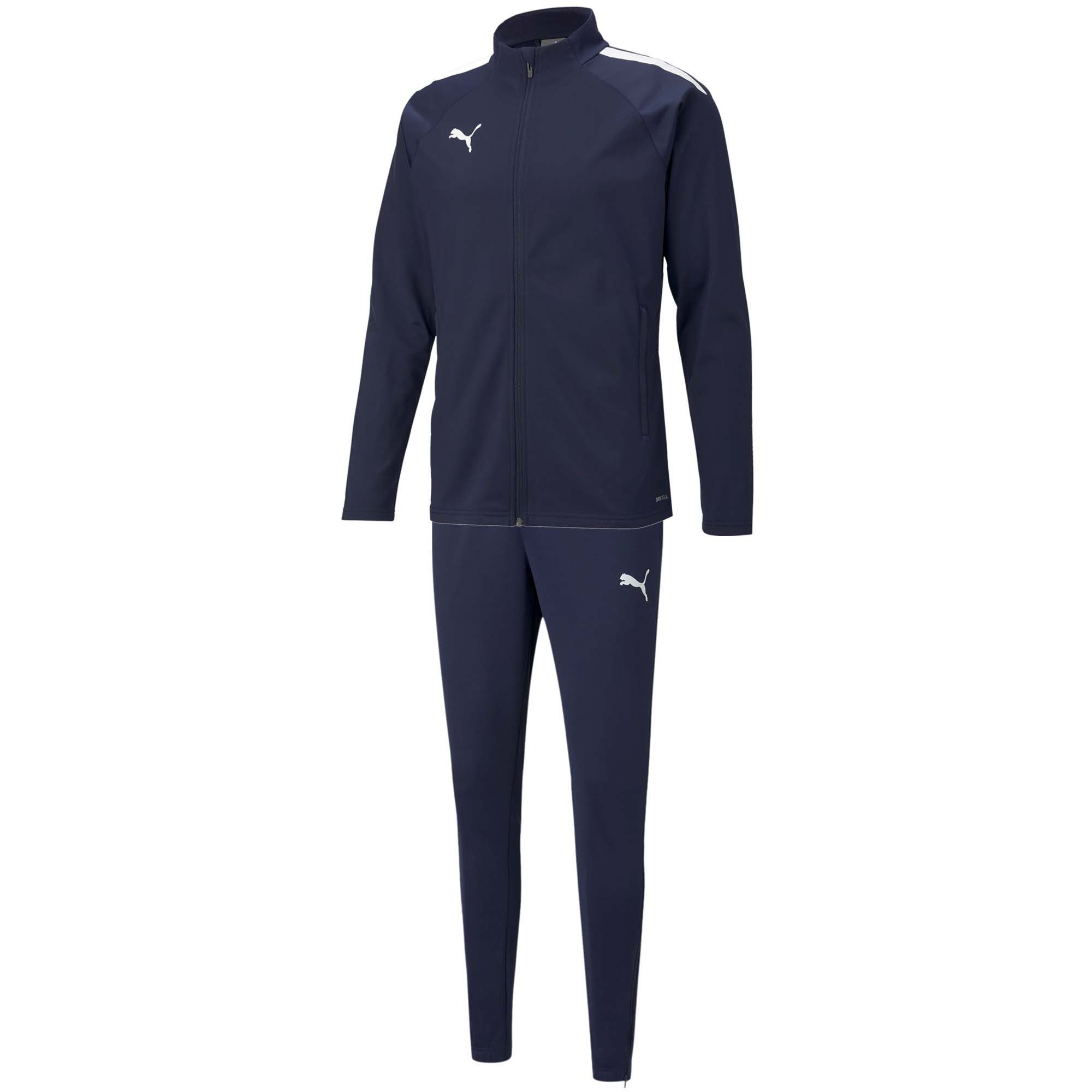Trainingsanzug Puma Herren Polyesteranzug teamLIGA Training 657234+657390