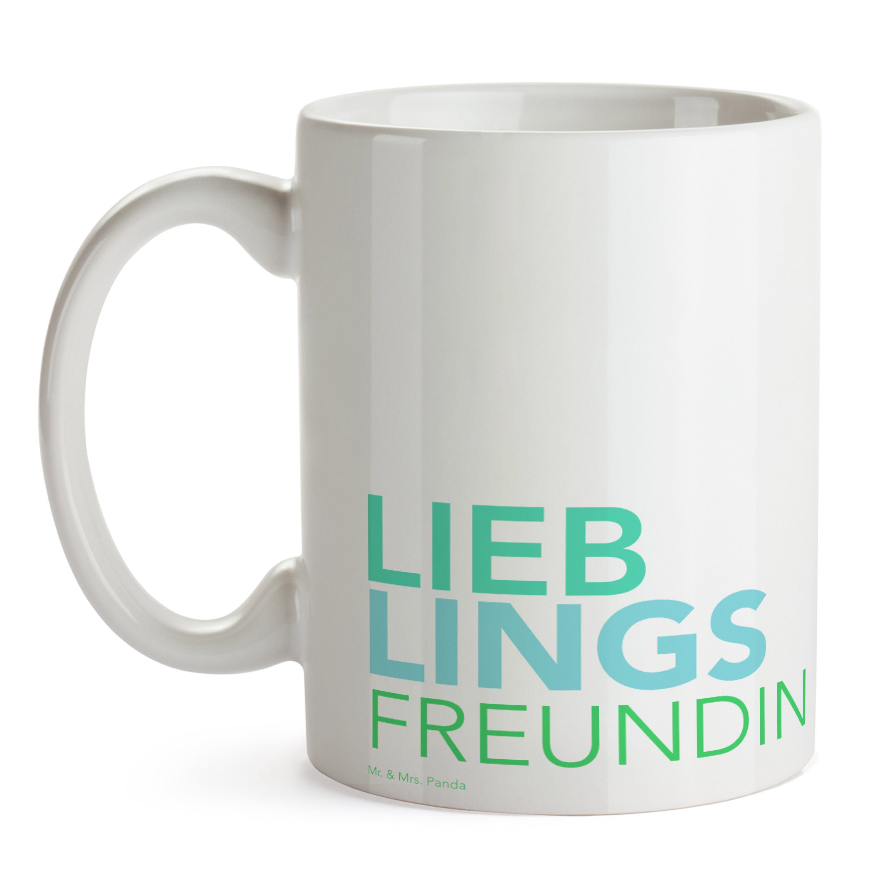 Tasse, Mrs. beste, Frau, Becher, Weiß Geschenk Keramik - - & Kaff, Mr. Geschenk, Panda Freundin Tasse