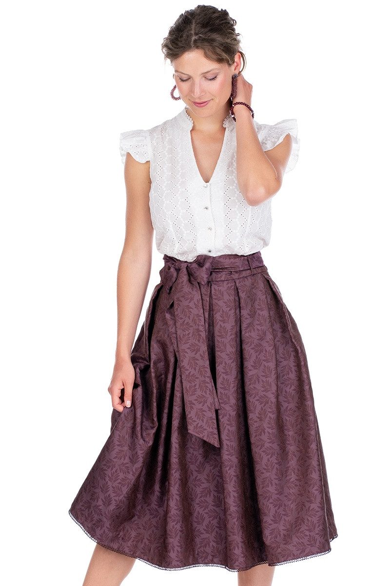 MarJo Trachtenrock Trachtenrock - JULBACH - pflaume günstig online kaufen