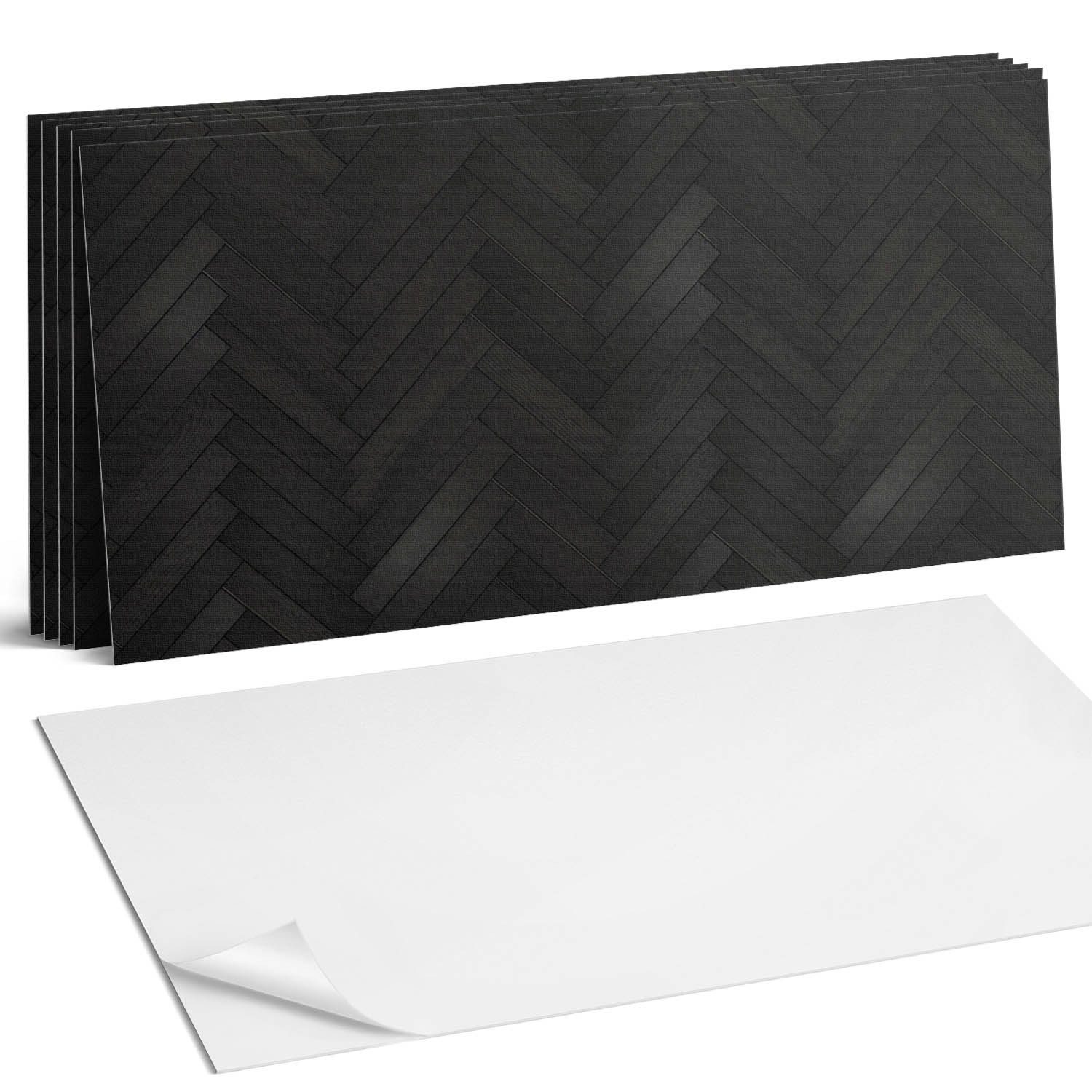 Coloray Vinylfliesen Selbstklebende Bodenfliesen aus Vinyl, Selbstklebende PVC-Fliesen