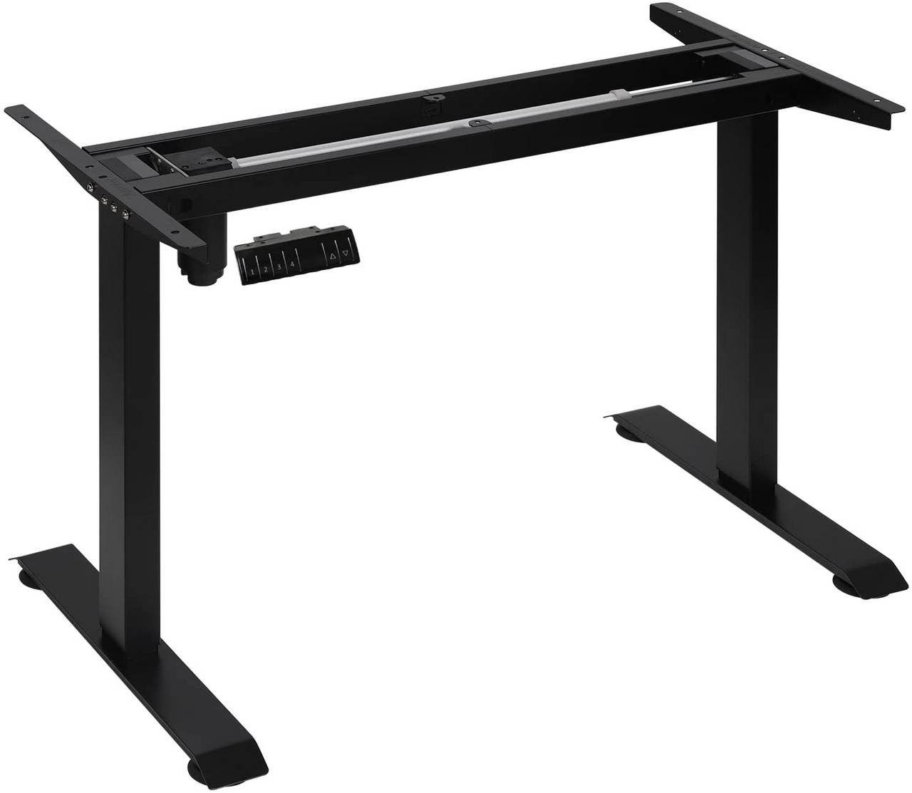 Woltu Schreibtisch (1-St), Elektrisch höhenverstellbar Tischgestell mit Motor
