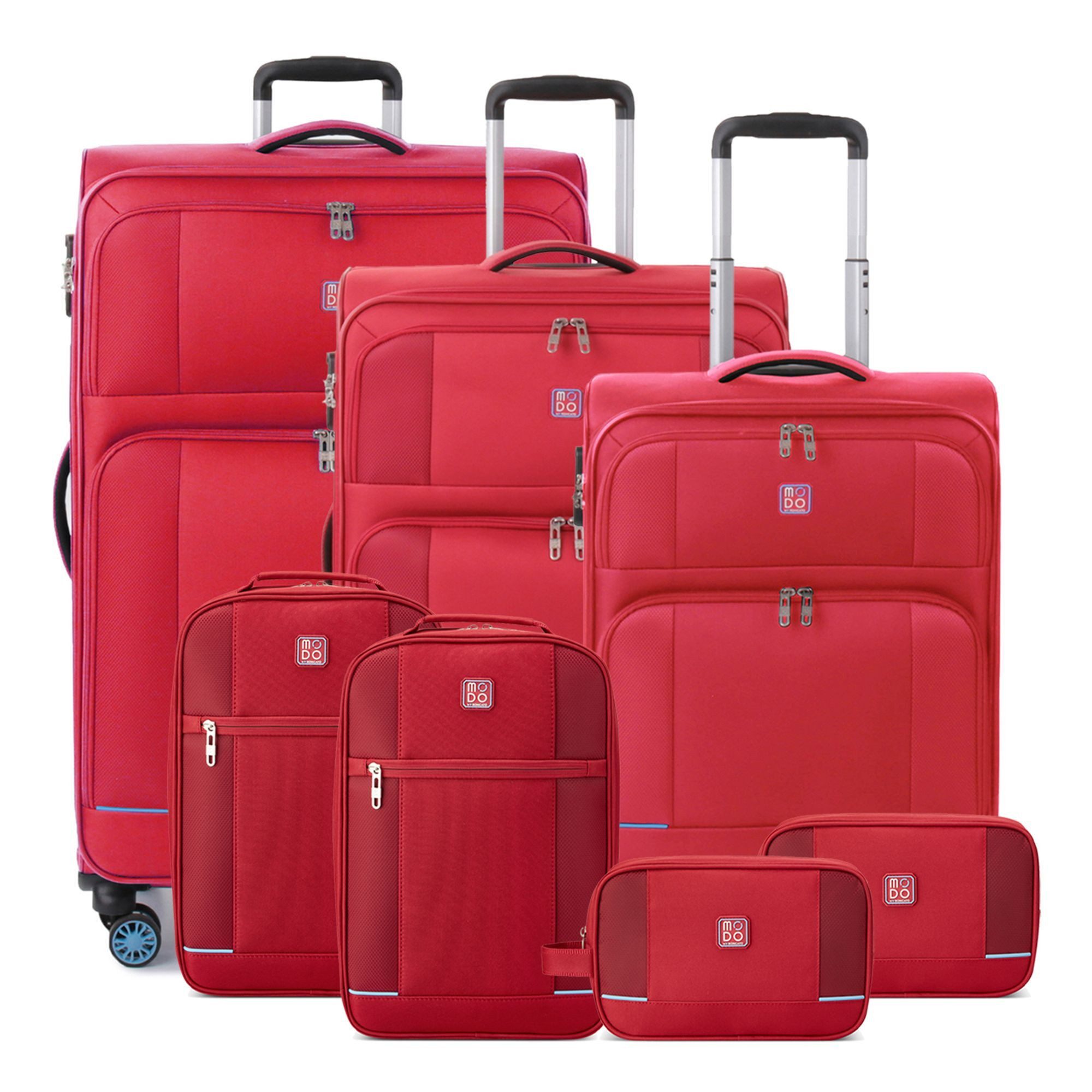 MODO by Roncato Trolleyset Star 2.0, 4 Rollen, (5-teilig, 5 tlg), Polyester