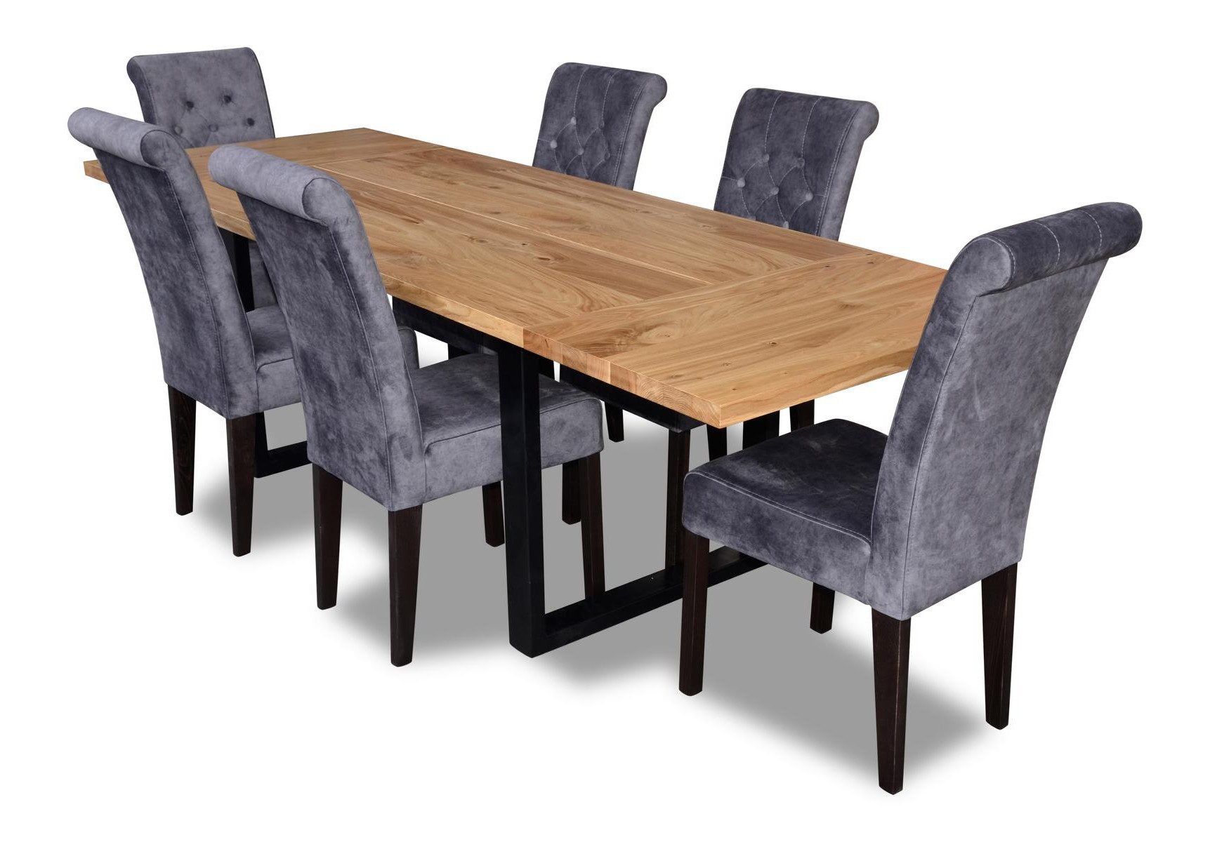 Xlmoebel Esszimmer-Set Neues Esszimmer-Set mit Esstisch und 6 Stühlen - 7-teilige Essgruppe, (7tlg. Esszimmer Set (Esstisch + 6x Stühle), Hergestellt in Europa