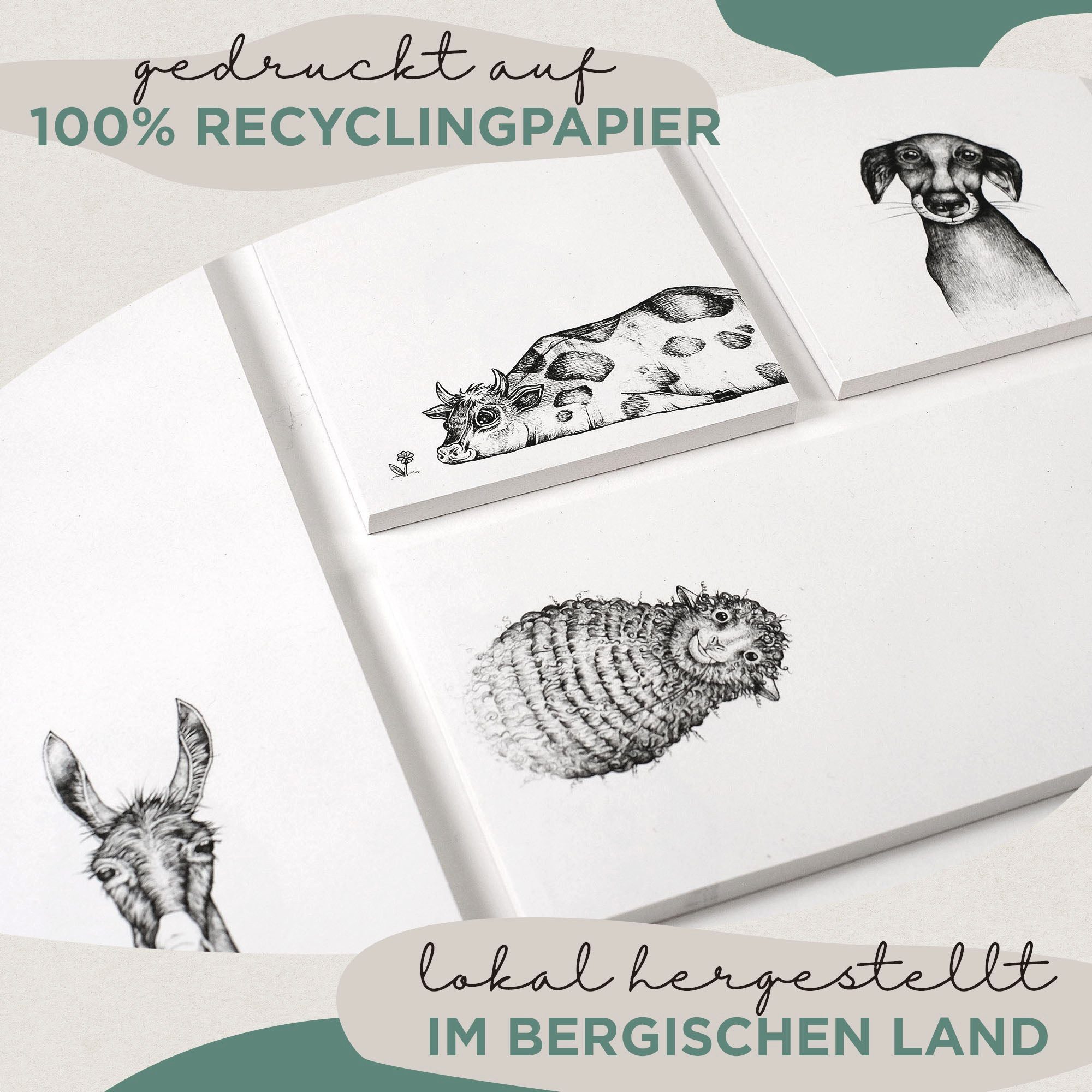 Thumbnail - Ligarti Notizblock Notizblock – Bauernhof Quartett