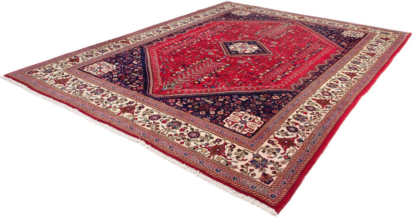 Wollteppich Abadeh Medaillon Rosso scuro 150 x 101 cm, morgenland, rechteckig, Höhe: 10 mm, Handgeknüpft