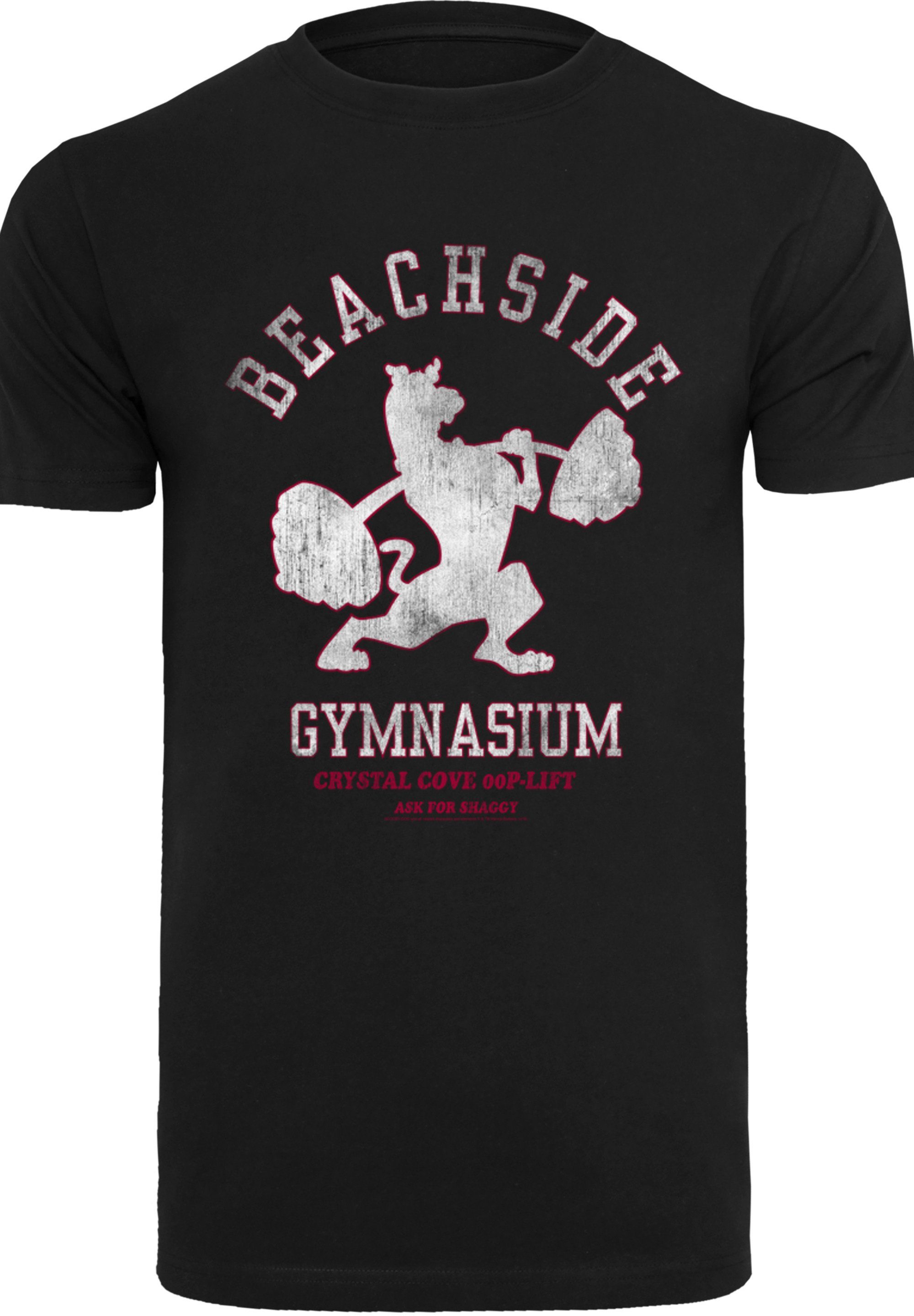 Herren Shirts F4NT4STIC T-Shirt Scooby Doo Beachside Gymnasium Gym Lifting Bodybuilding