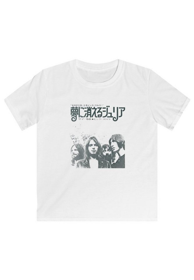 F4NT4STIC T-Shirt Pink Floyd Julia Dream Summer Print, Unser Model ist  146cm groß und trägt Größe 146/152