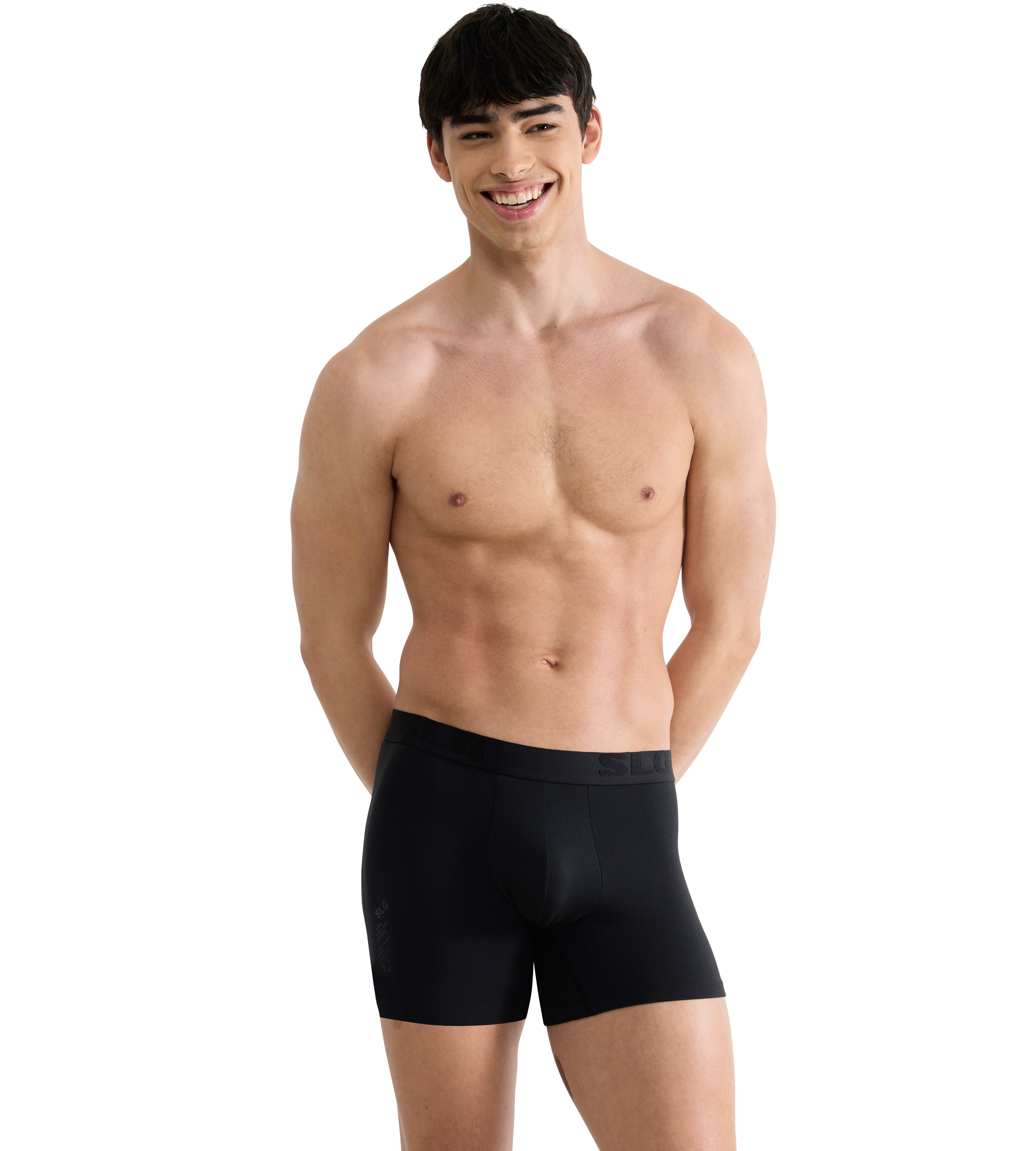 sloggi Boxershorts SLG Base Soft ohne Eingriff, mit elastischem Logobund