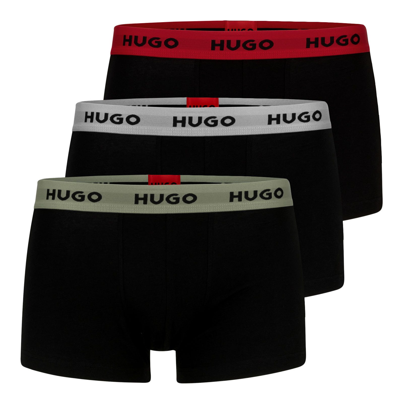 HUGO Boxer Trunk Triplet Pack (3-St., 3er Set) mit umlaufendem Markenschrif günstig online kaufen
