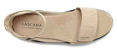 LASCANA Sandale superleicht mit ultraflacher flexibler Sohle VEGAN