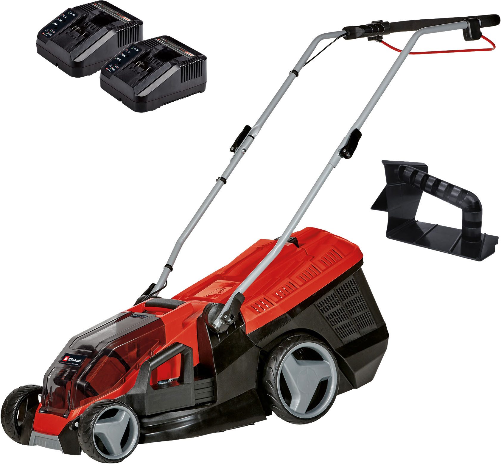 Einhell Akkurasenmäher GE-CM 36/36 Li M Kit, 36 cm Schnittbreite, 2x4,0Ah