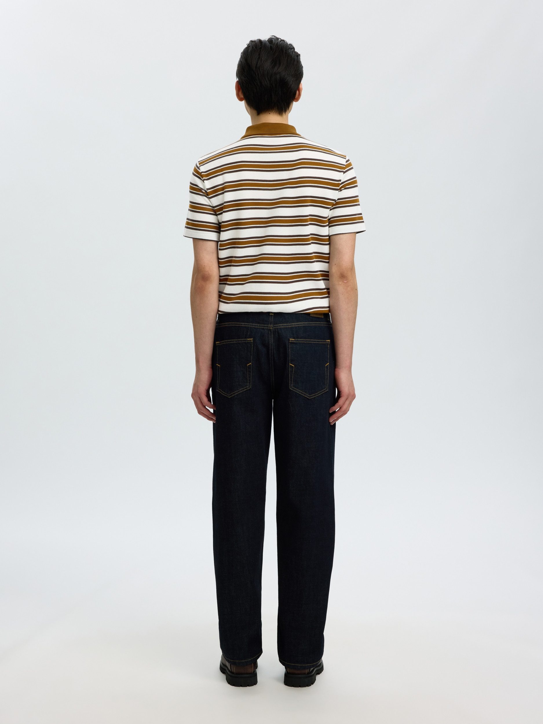 SELECTED HOMME Poloshirt SLMJASPER STRIPE SS POLO