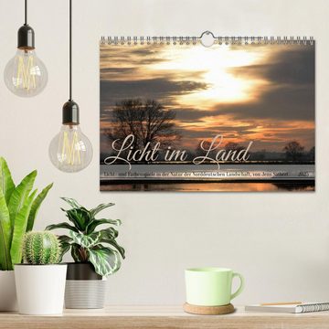 CALVENDO Wandkalender Licht im Land (Wandkalender 2025 DIN A4 quer), CALVENDO Monatskalender