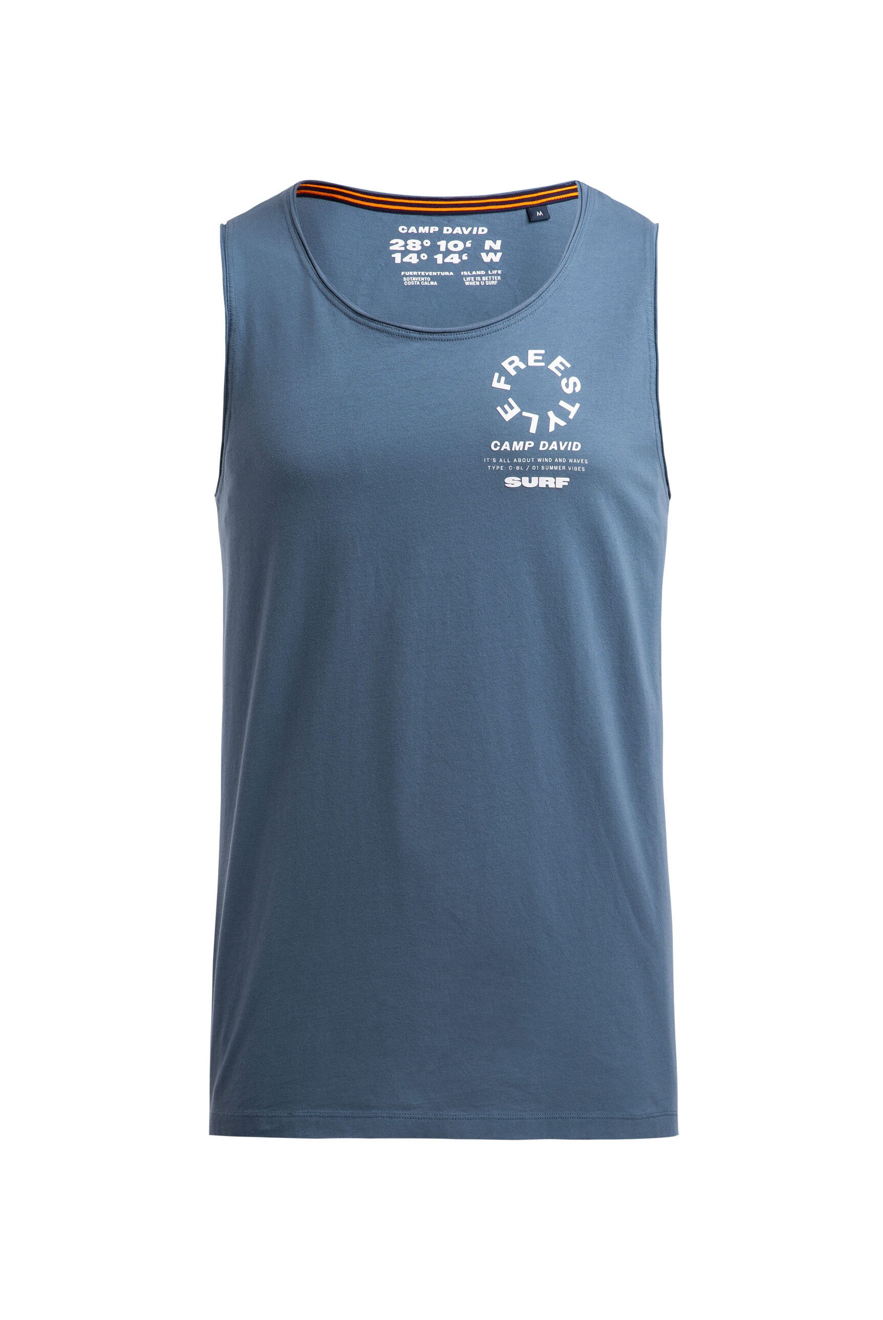 CAMP DAVID Tanktop aus Baumwolle