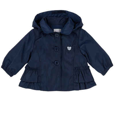 Chicco Blusenjacke Mantel (1-St) mit abnehmbarer Kapuze, in Unifarbe