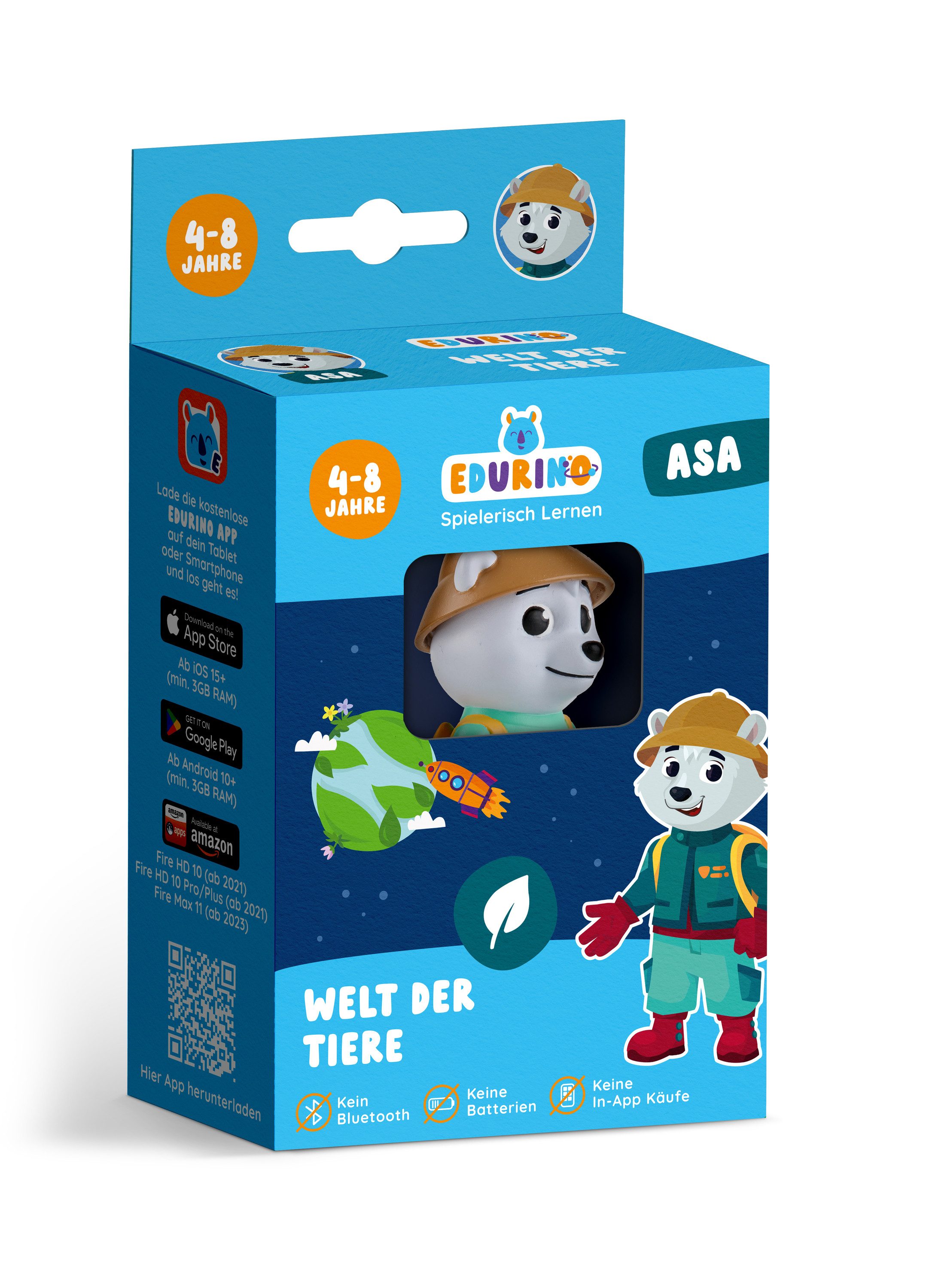 Edurino Lernspielzeug Lernfigur Edurino Asa 2 - Welt der Tiere günstig online kaufen