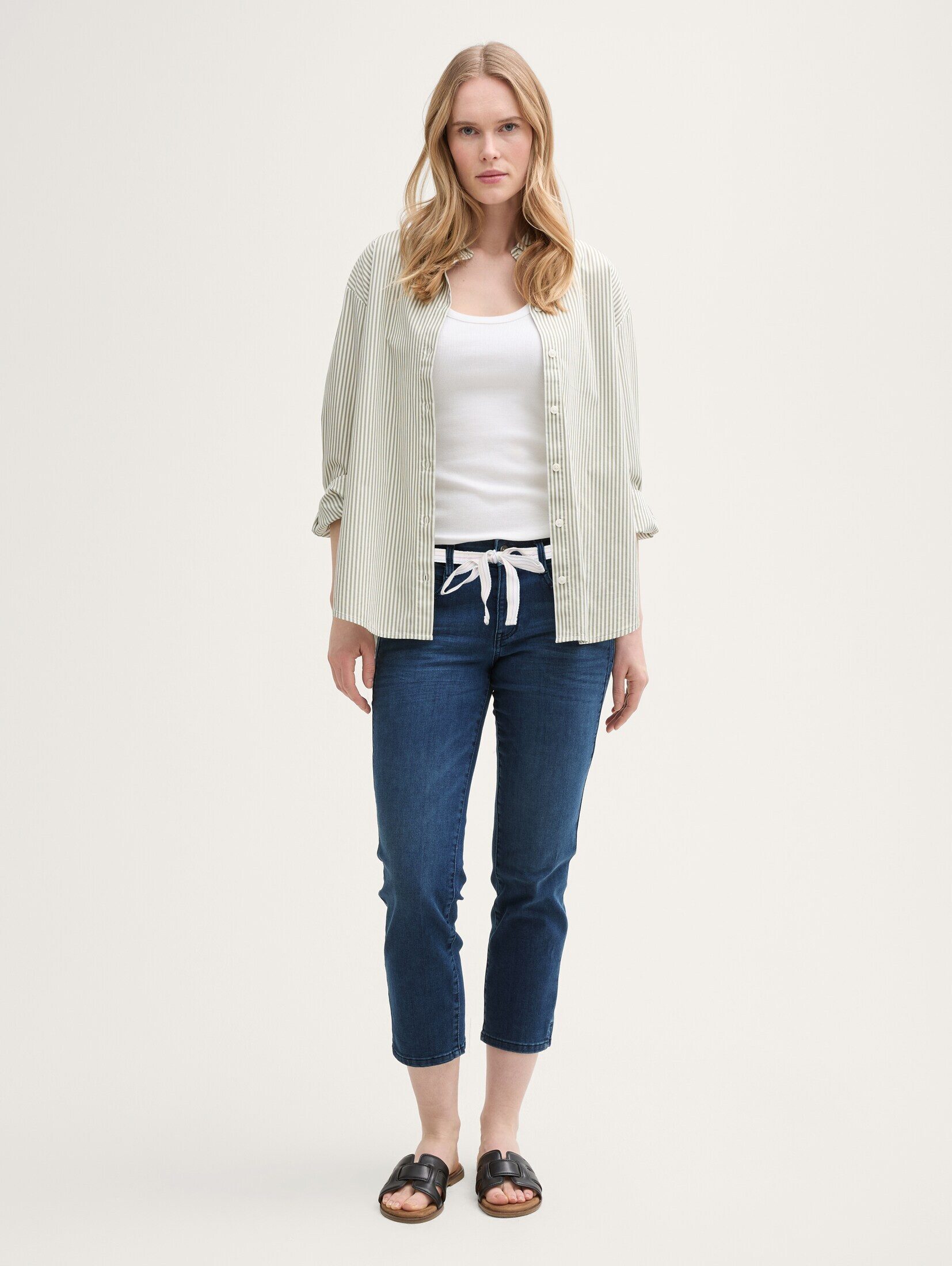 TOM TAILOR 7/8-Jeans Jeanshosen TTALEXA SLIM Jeans günstig online kaufen