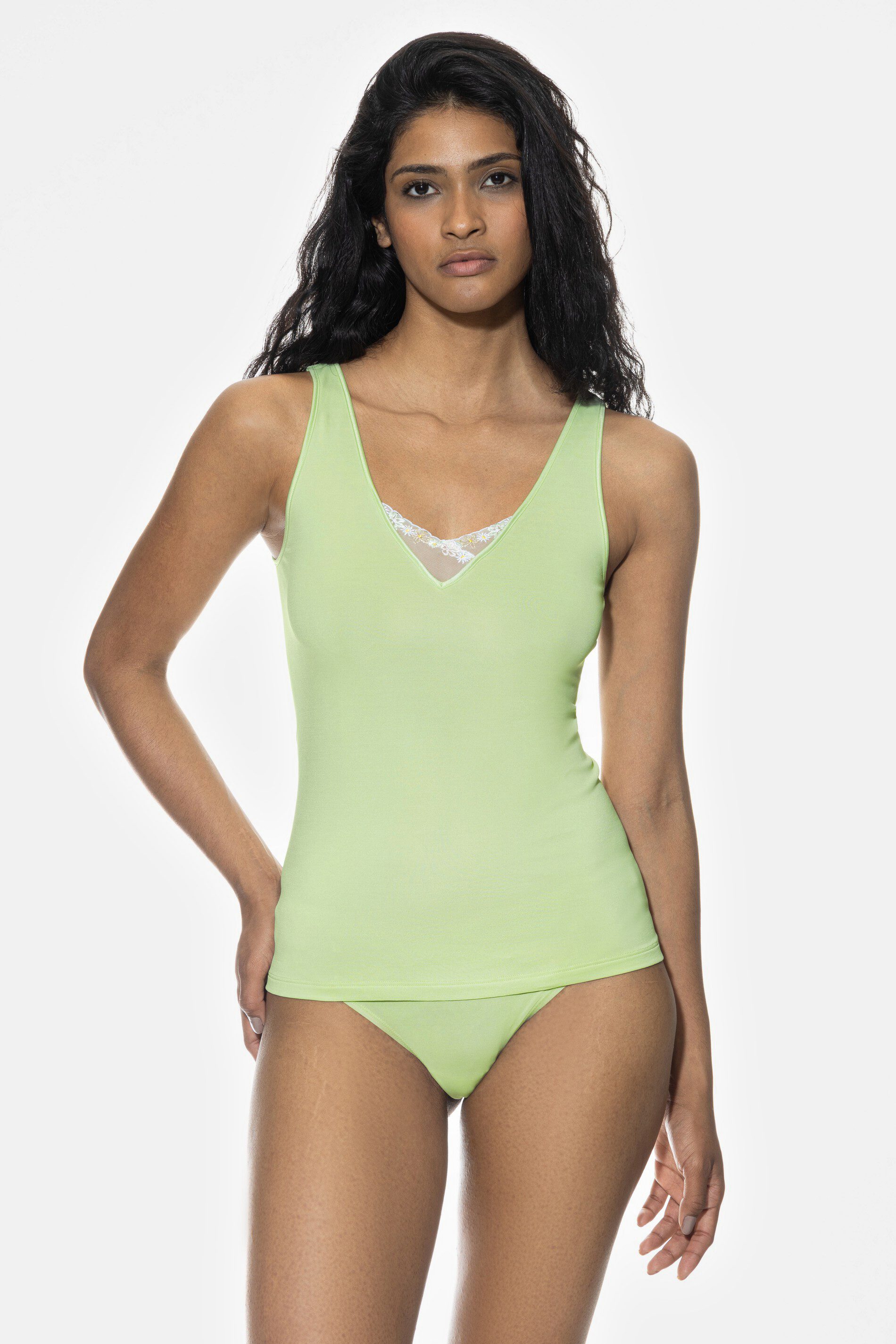 Mey Trägertop Mey Damen Top Serie Pretty Sense Uni Unterhemd (1-tlg)